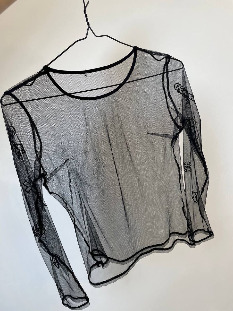 If Six Was Nine × Vintage Vintage Mesh Long Sleeve Size S / US 4 / IT 40 - 6 Thumbnail