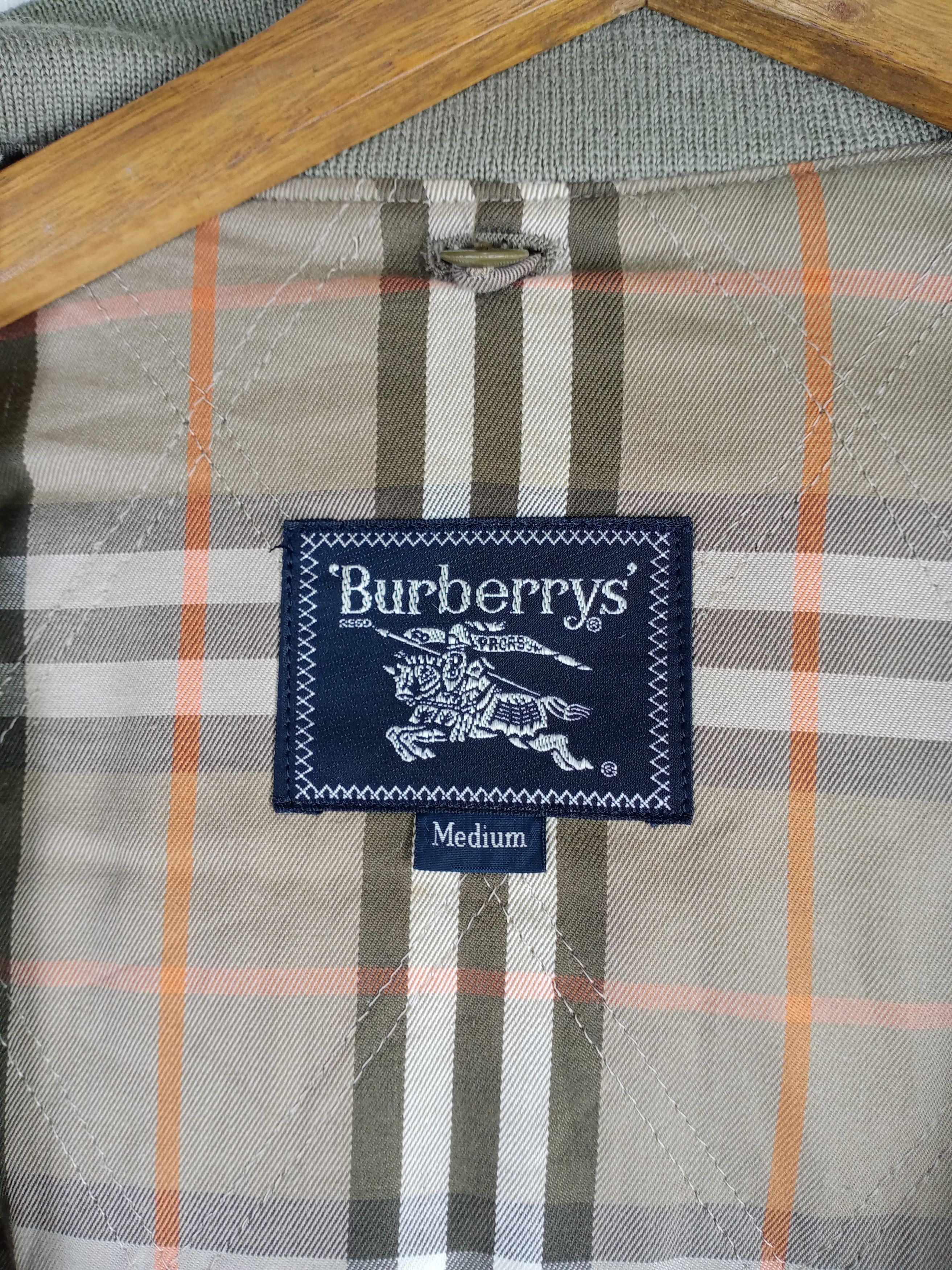 Burberry Rare Vintage Burberrys Novacheck Bomber Jacket Size US M / EU 48-50 / 2 - 10 Thumbnail