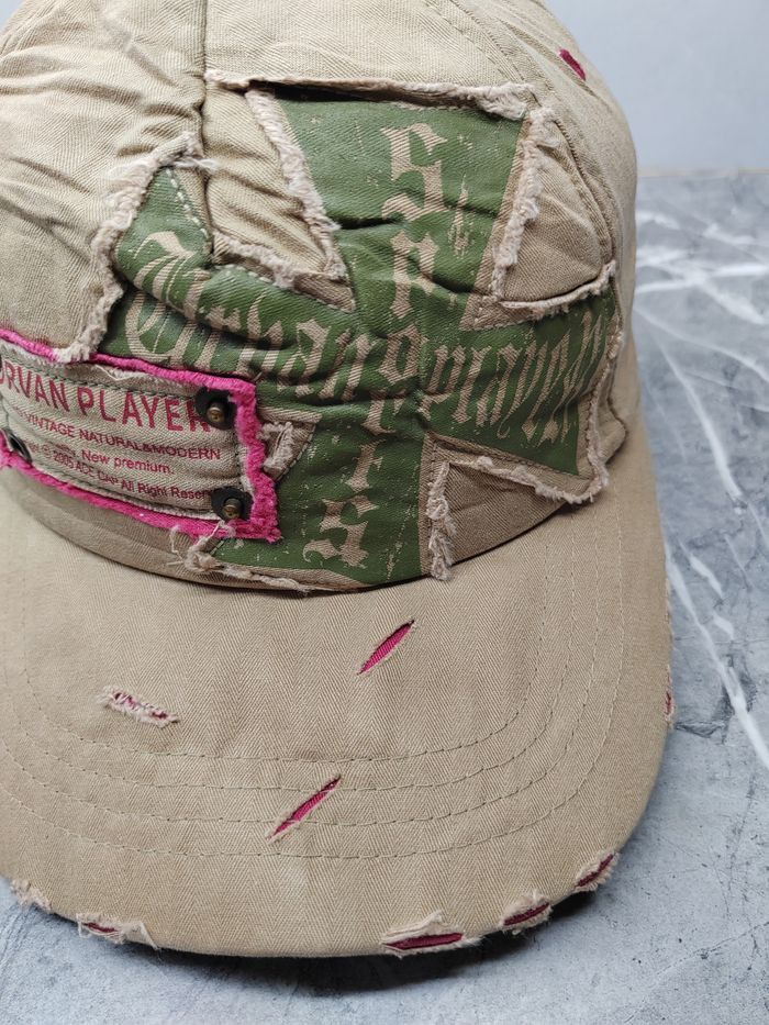 Japanese Brand Vintage Urban Player Japanese Punk Distressed Style Cap Hat Size ONE SIZE - 4 Thumbnail
