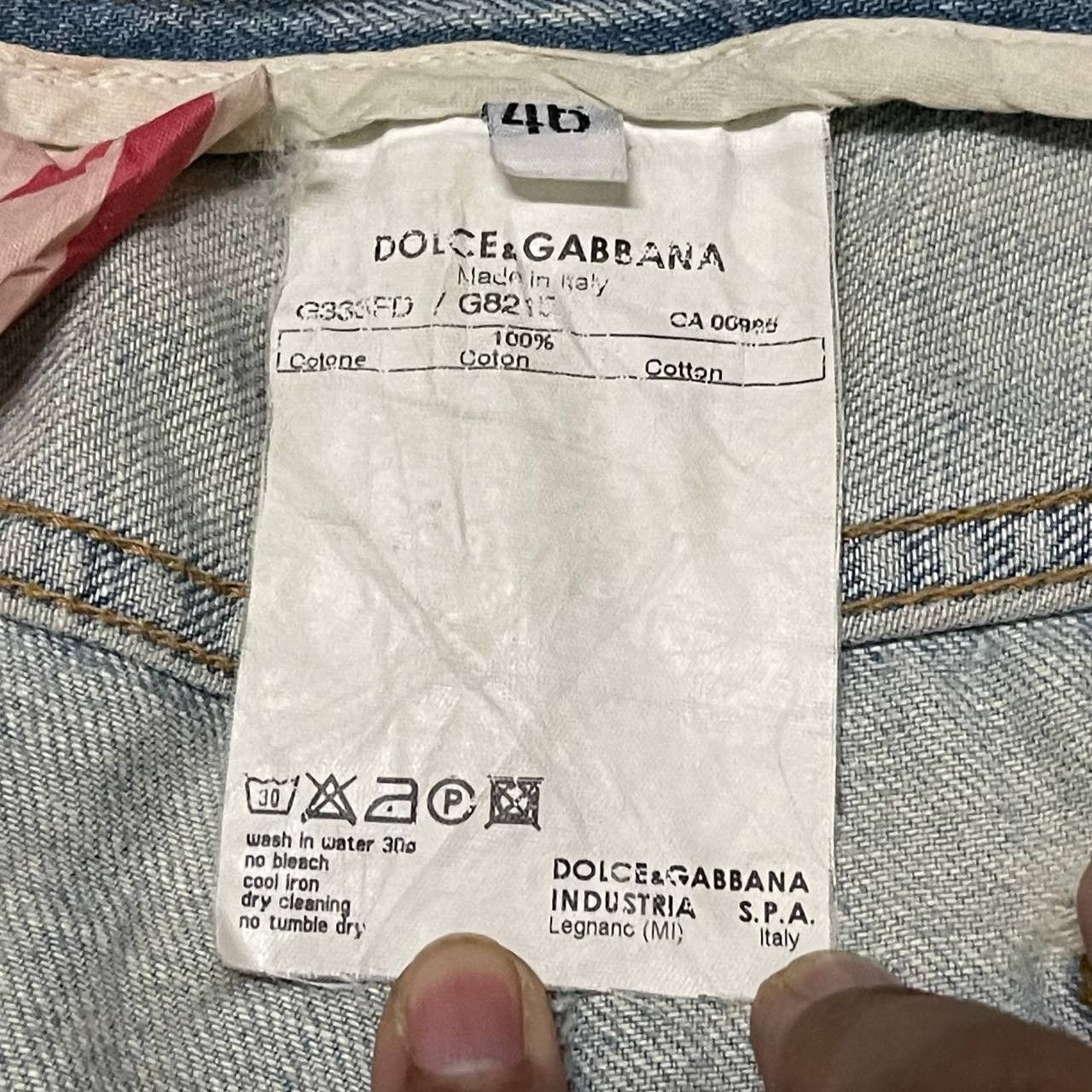 Dolce & Gabbana Vintage Dolce And Gabbana Denim Double Zipper 12 Slim Size US 31 - 14 Thumbnail