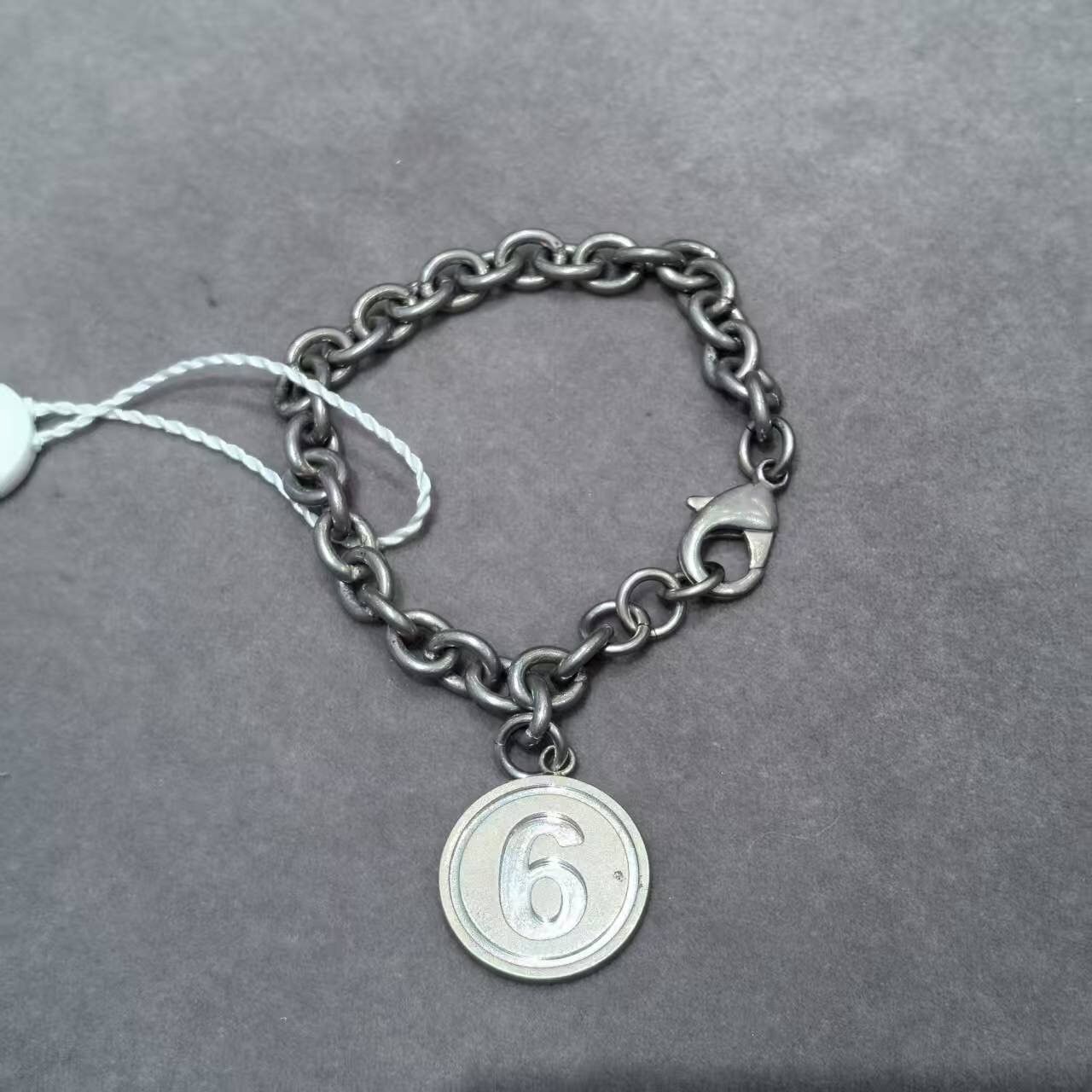 Maison Margiela New MM6 by Maison Margiela Silver Bracelet Unisex Size ONE SIZE - 1 Thumbnail