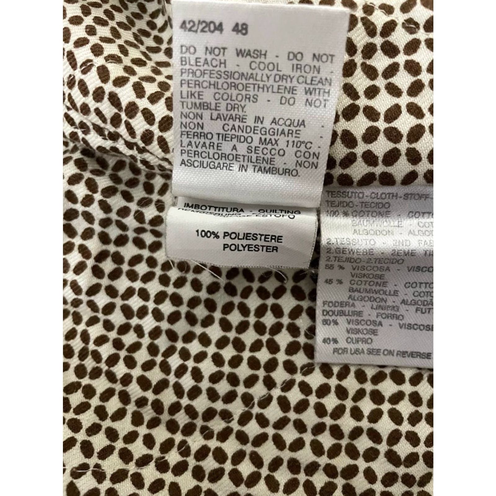 Max Mara Weekend Max Mara Coat Mens Duffle Brown Polyester Velvet Long Sleeve Size 14 Regular Classic Modern Sports Jacket/Coat Size US S / EU 44-46 / 1 - 7 Thumbnail