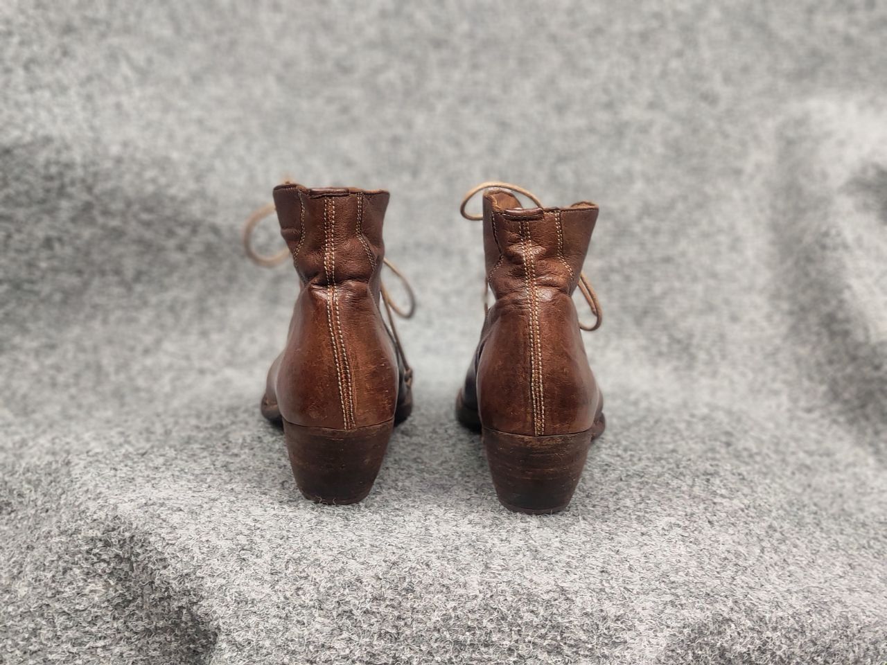 Officine Creative Officine Creative Leather Ankle lace Boots high-heeled Size US 7 / IT 37 - 8 Thumbnail