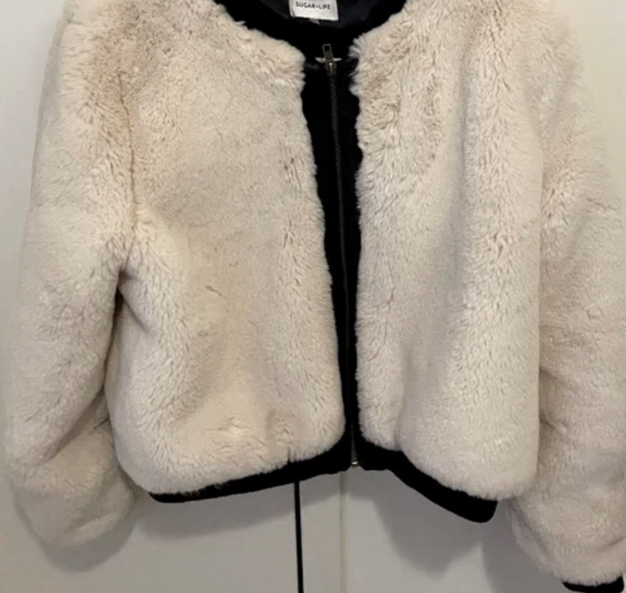 Other SUGARLIPS FAUX SHERPA BOMBER JACKET Size XS / US 0-2 / IT 36-38 - 9 Thumbnail