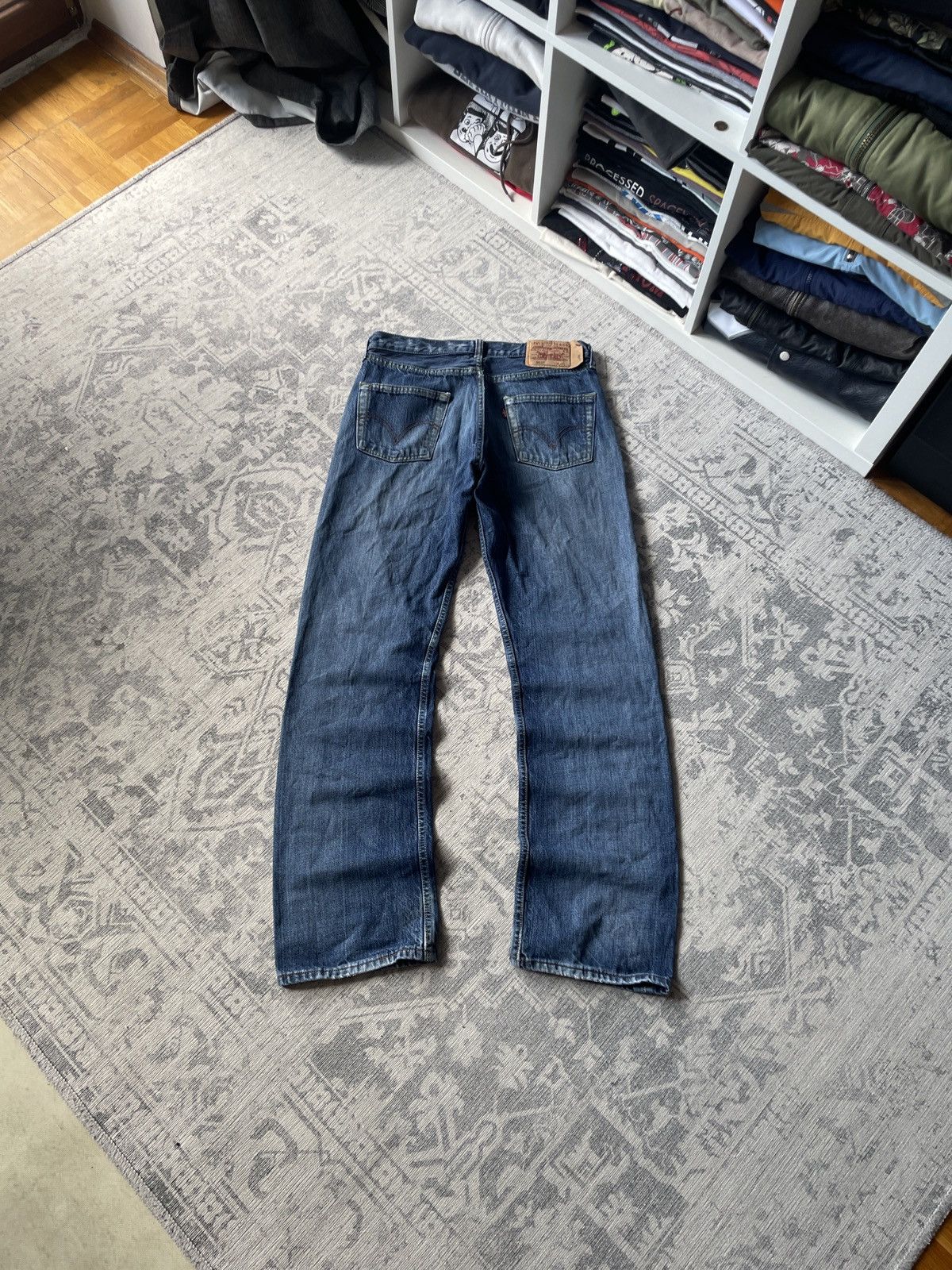 Vintage Vintage Levis Jeans Faded Japanese Y2K AvantGarde Mus Washed Size US 32 / EU 48 - 1 Thumbnail