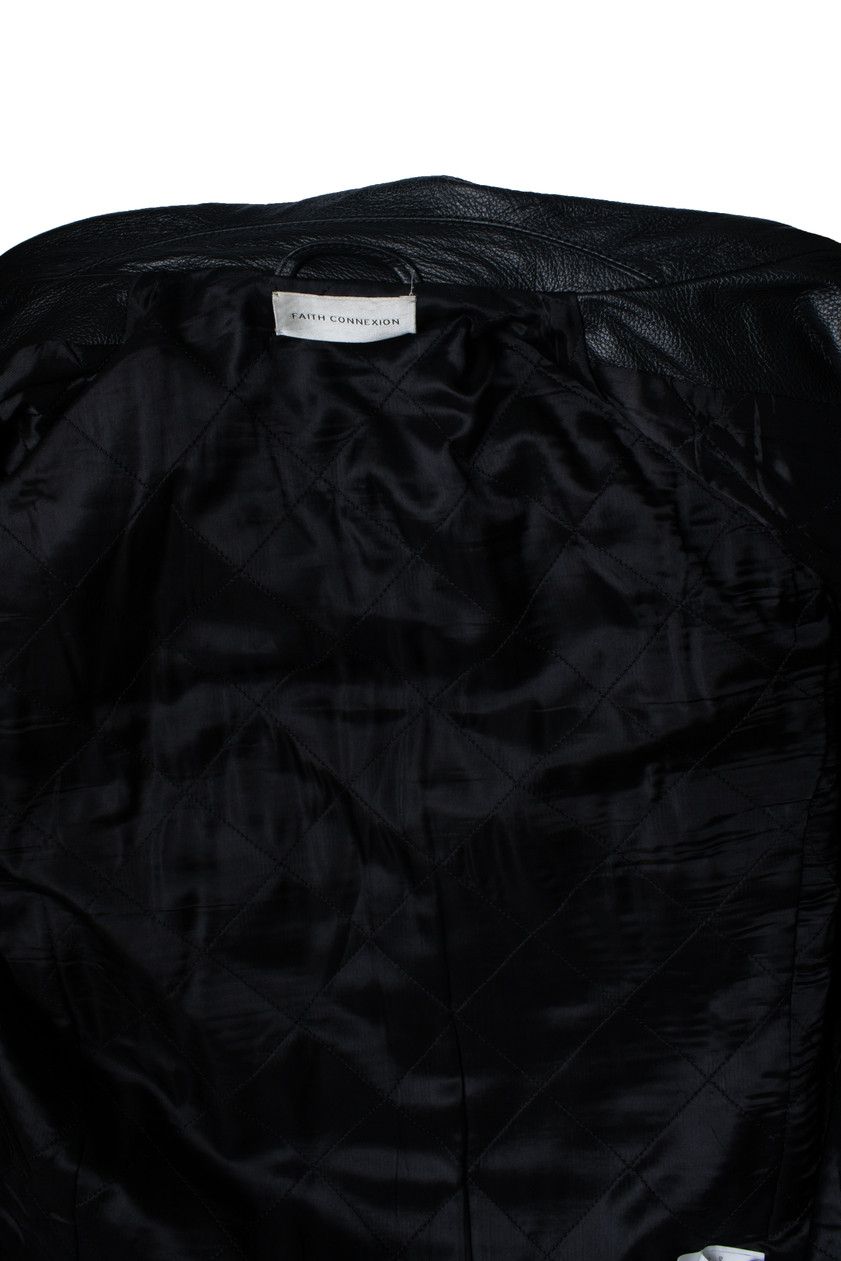 Faith Connexion Faith Connexion, black leather jacket Size US M / EU 48-50 / 2 - 7 Thumbnail