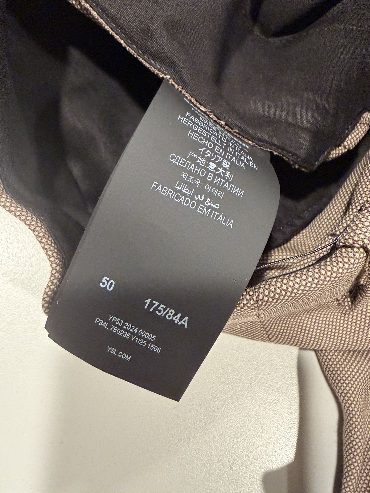 Saint Laurent Paris Saint laurent mens 2024 silk pants. 50/34 $1950 Size US 34 / EU 50 - 9 Thumbnail