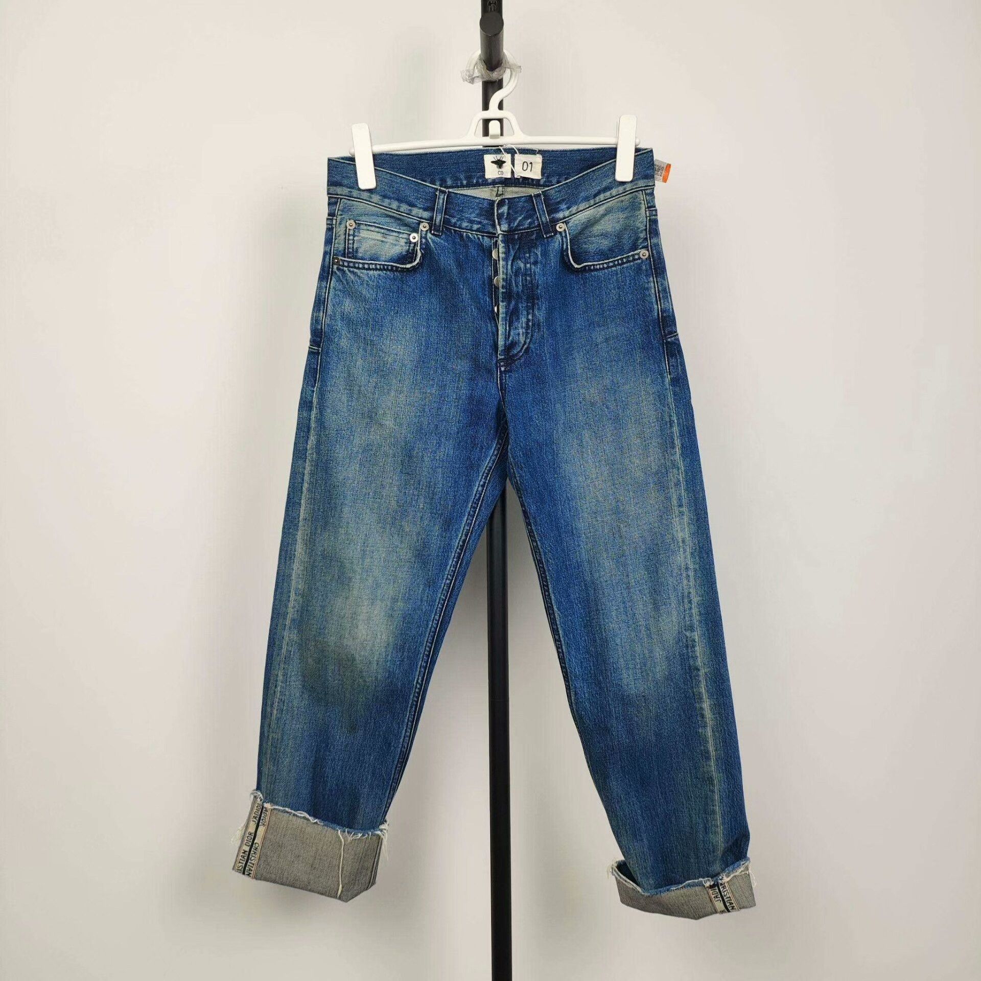 Dior Dior Cotton Jeans 62A Blue FR34 Size 34" / US 12 / IT 48 - 1 Thumbnail