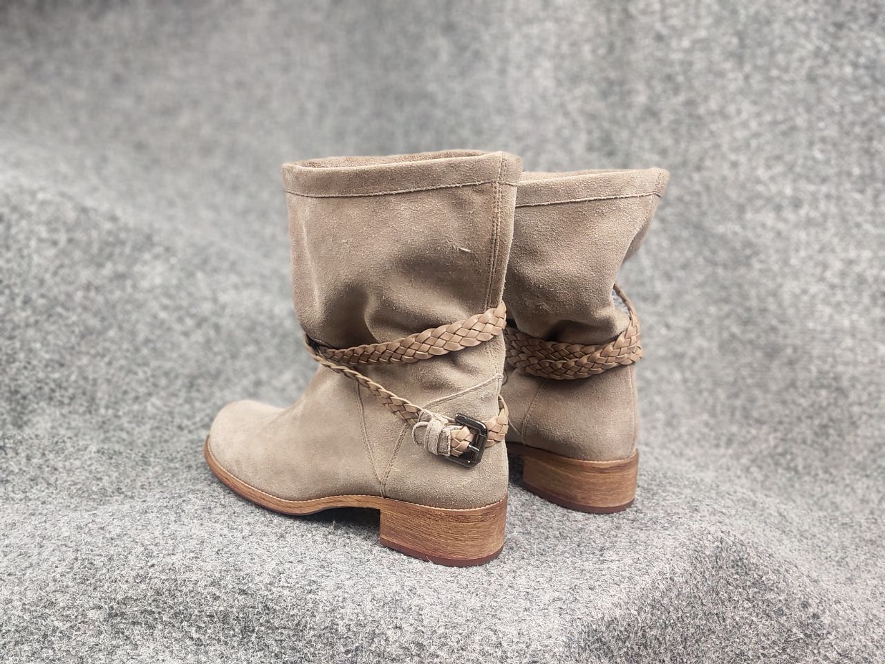 Marina Rinaldi Marina Rinaldi Design suede Leather Ankle Boots Floor Model Size US 8 / IT 38 - 7 Thumbnail