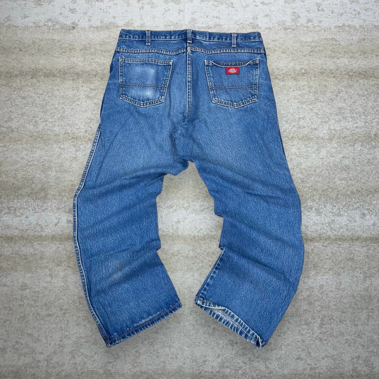 Dickies Vintage 90s Dickies Jeans 38x29 Relaxed Fit Medium Wash Size US 38 / EU 54 - 1 Thumbnail