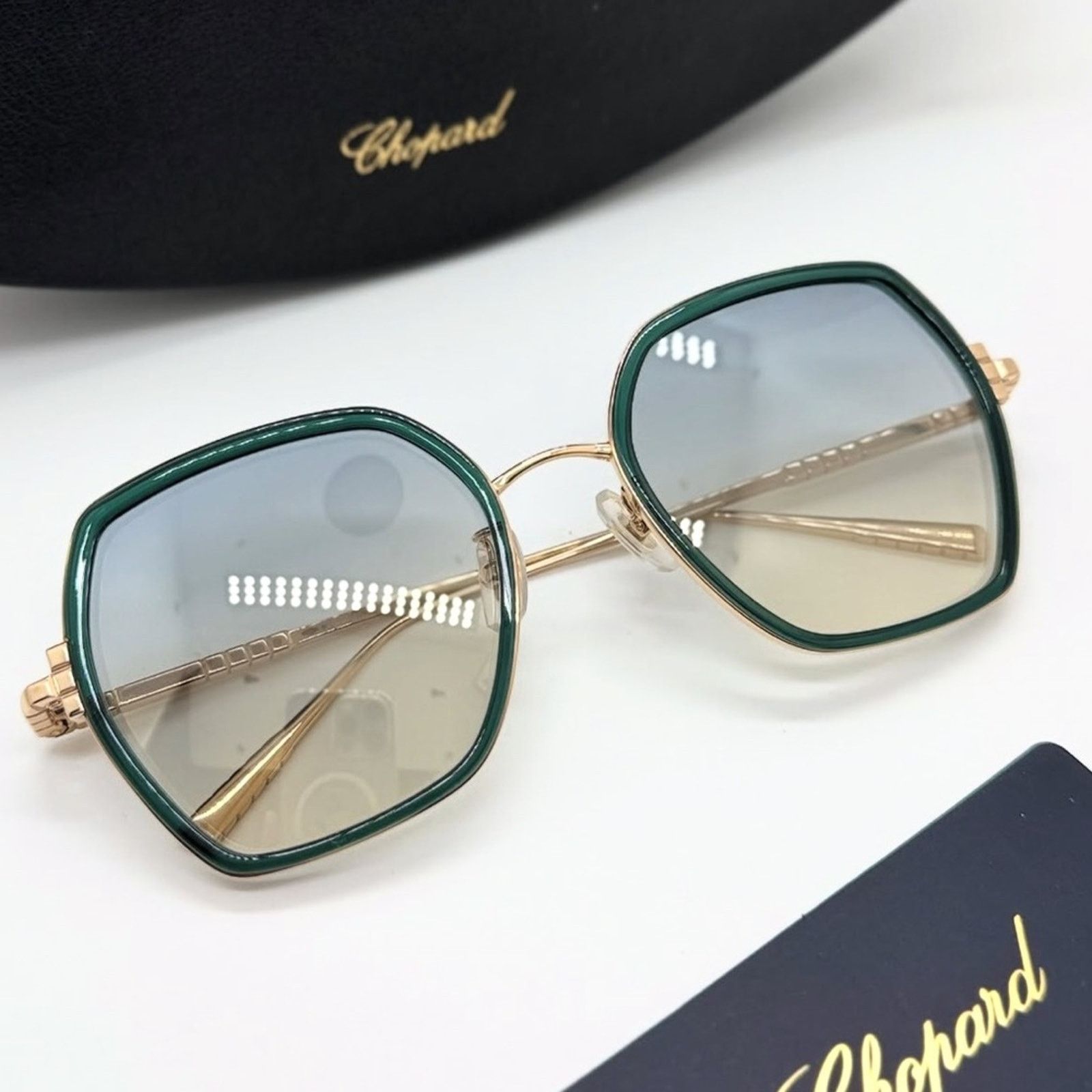 Chopard New! Chopard SCHL02V 300K Women Sunglasses Authentic Size ONE SIZE - 3 Thumbnail