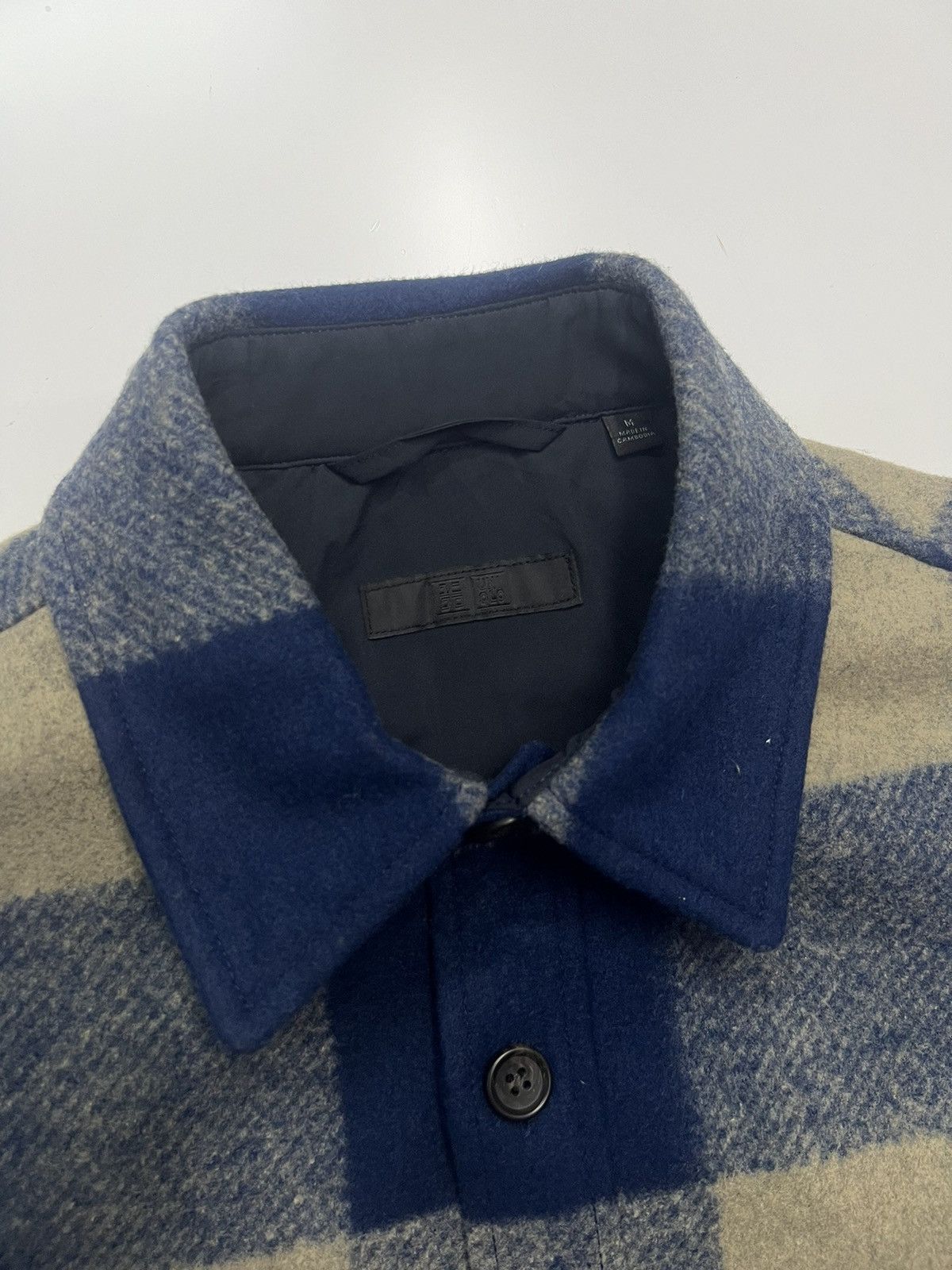 Uniqlo 🔥UNIQLO BLUE PLAID TARTAN JACKET Size US M / EU 48-50 / 2 - 6 Thumbnail