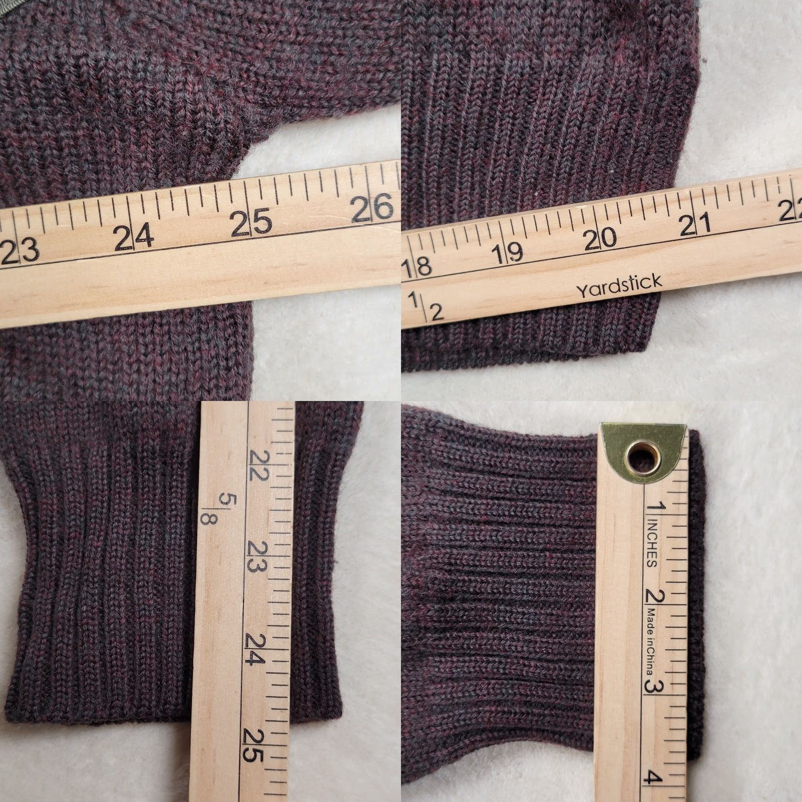 Vintage Beretta Sweater Mens Large Brown 1/4 Zip Lined Padded Shoulders Hunting Wool Polyester Knit Pullover Mock Neck Long Sleeve Size US L / EU 52-54 / 3 - 8 Thumbnail