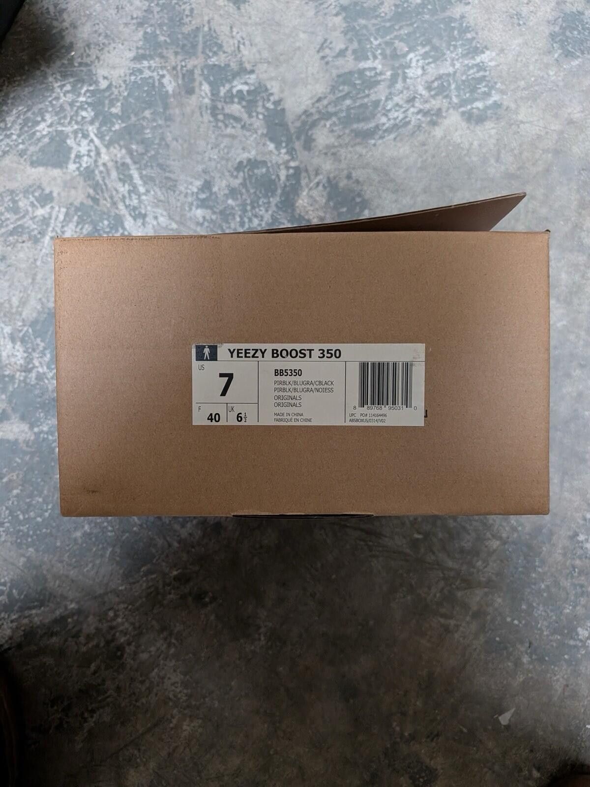 Adidas 2016 adidas Yeezy Boost 350 v1 Pirate Black 2.0 BB5350 US7 Size US 7 / EU 40 - 7 Thumbnail