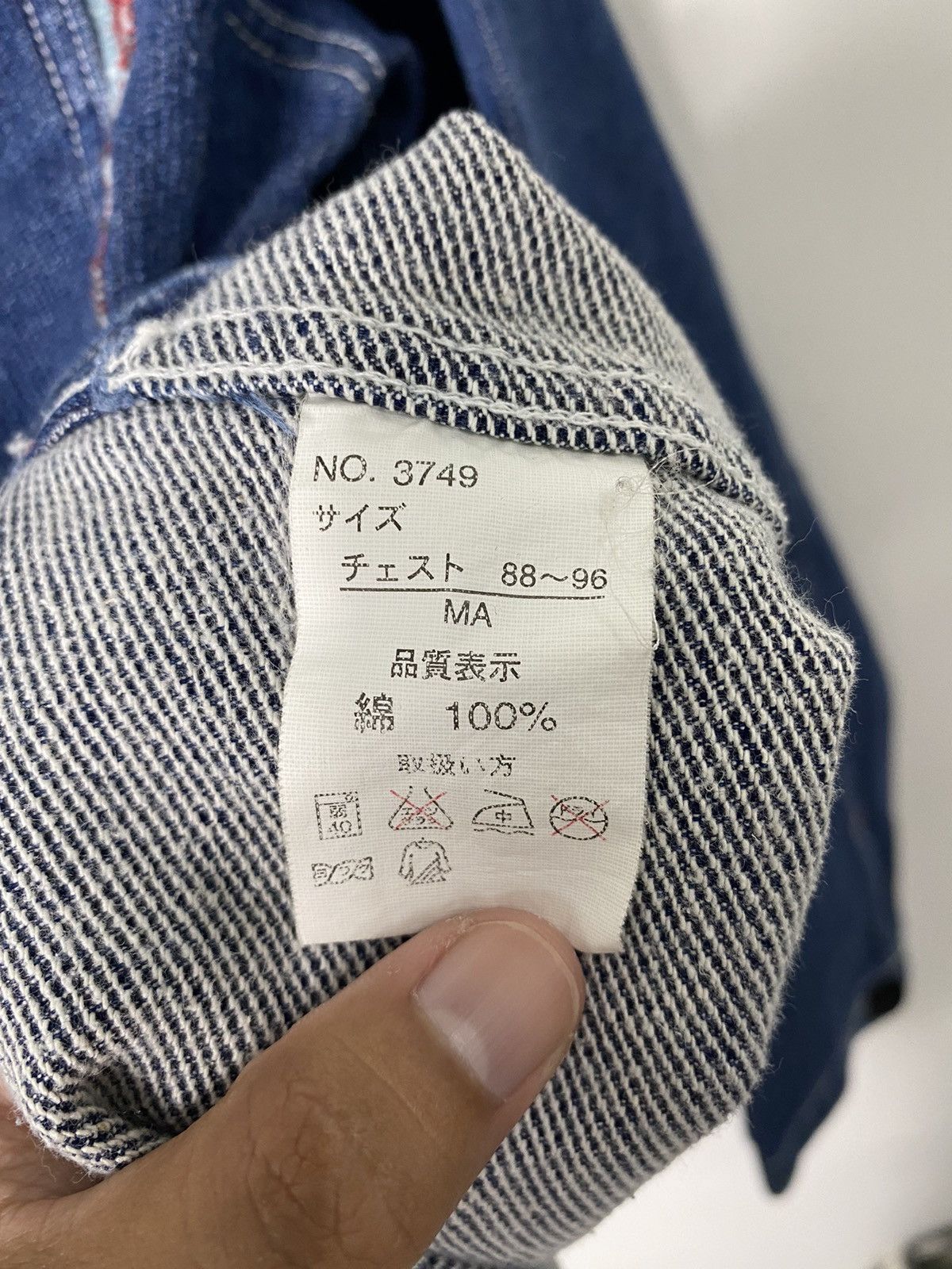 Japanese Brand Gumu Intl Union Made Button Up Denim Shirt Size US M / EU 48-50 / 2 - 5 Thumbnail