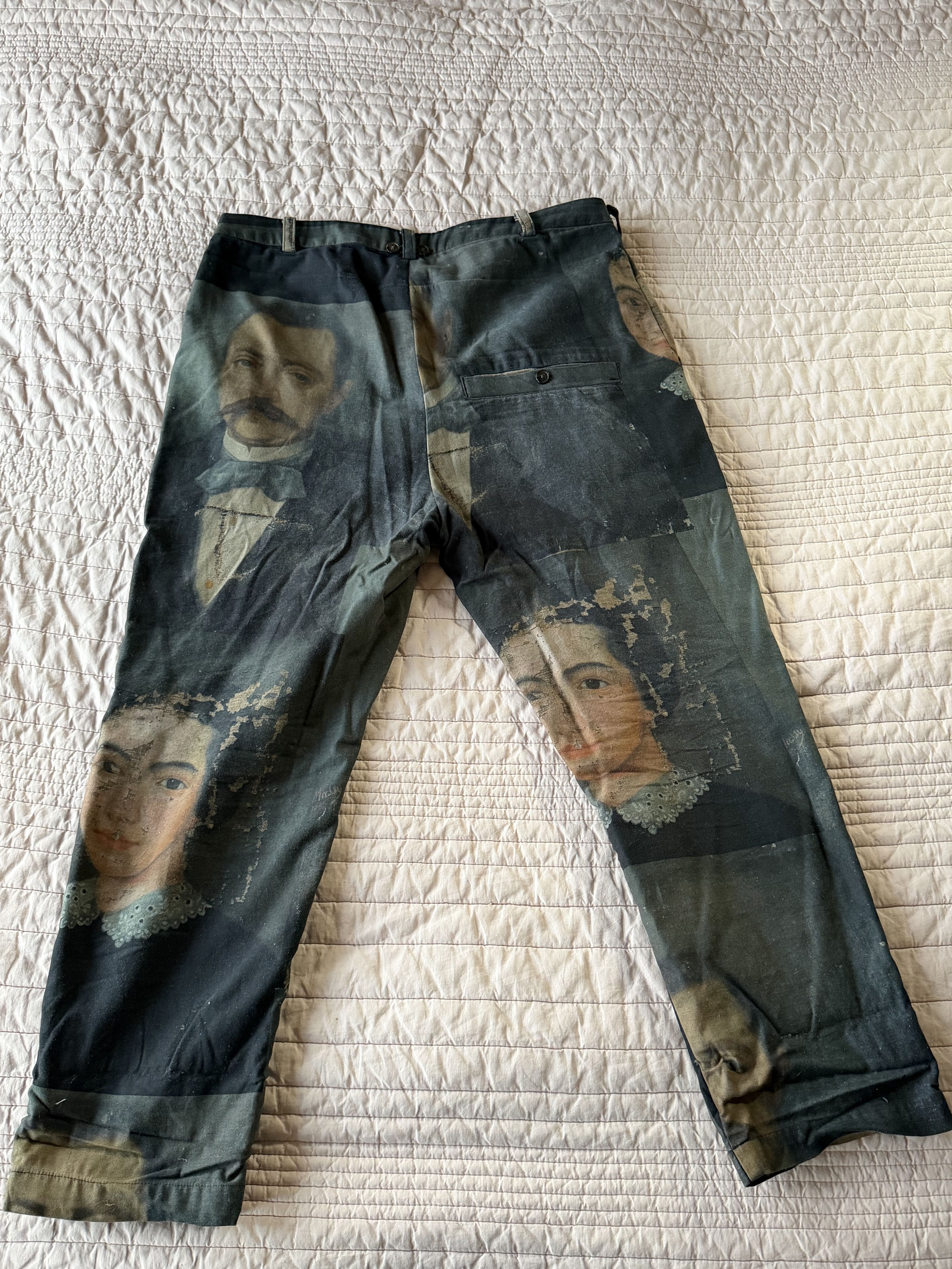 Aleksandr Manamis Printed Derby Pants (Sz 4/50) Size US 34 / EU 50 - 2 Thumbnail