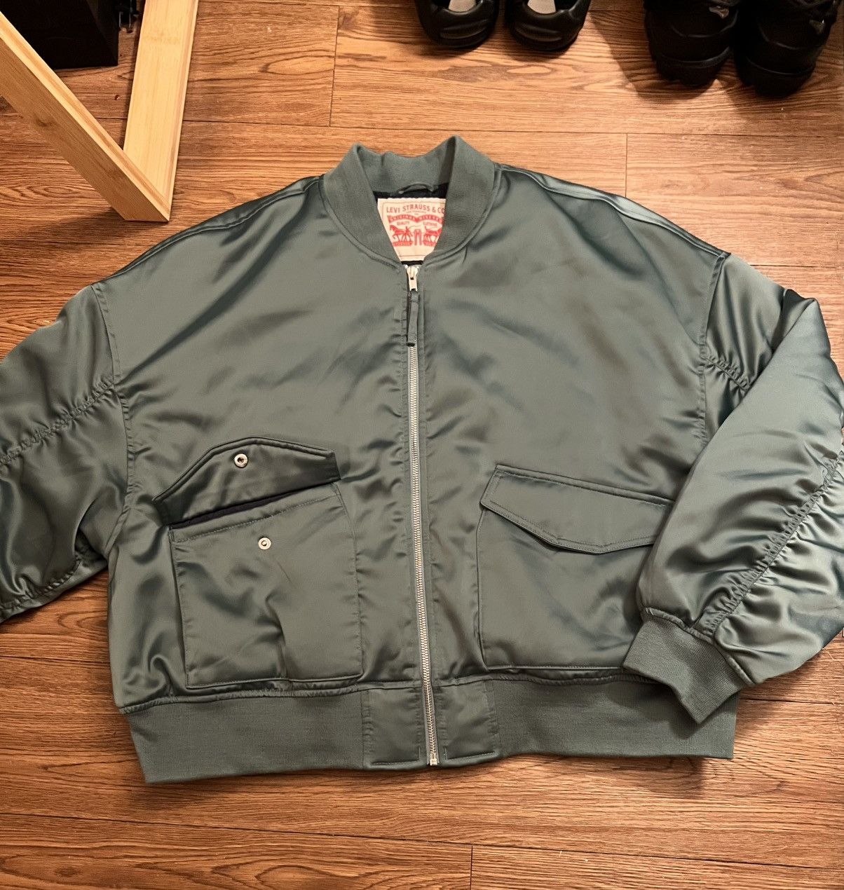 Levi's Levis Bomber Jacket Size US XXL / EU 58 / 5 - 2 Thumbnail