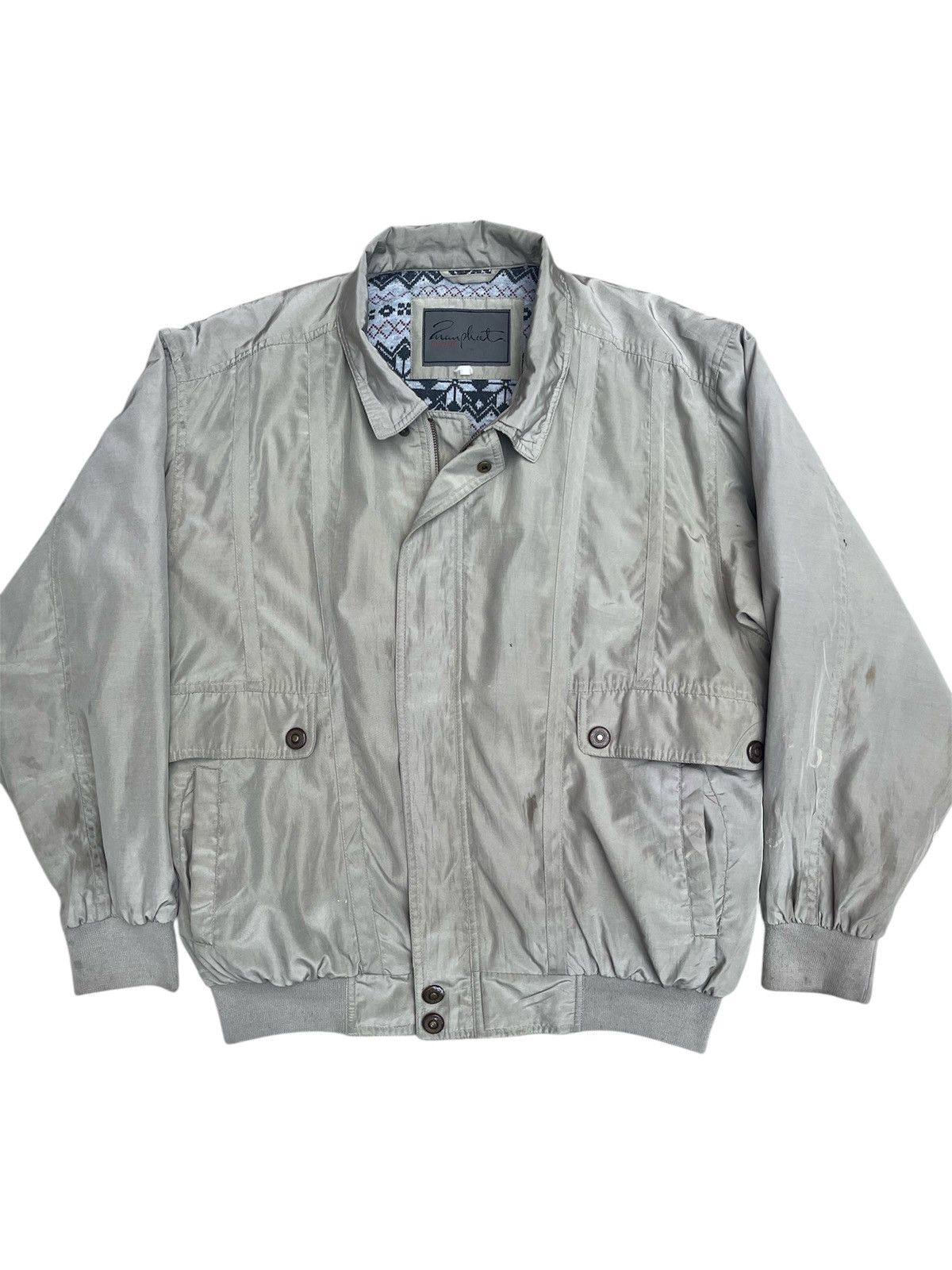 Vintage Vintage Panaphot Homme Bomber - Satin Finish, Inner Pattern Size US S / EU 44-46 / 1 - 1 Thumbnail
