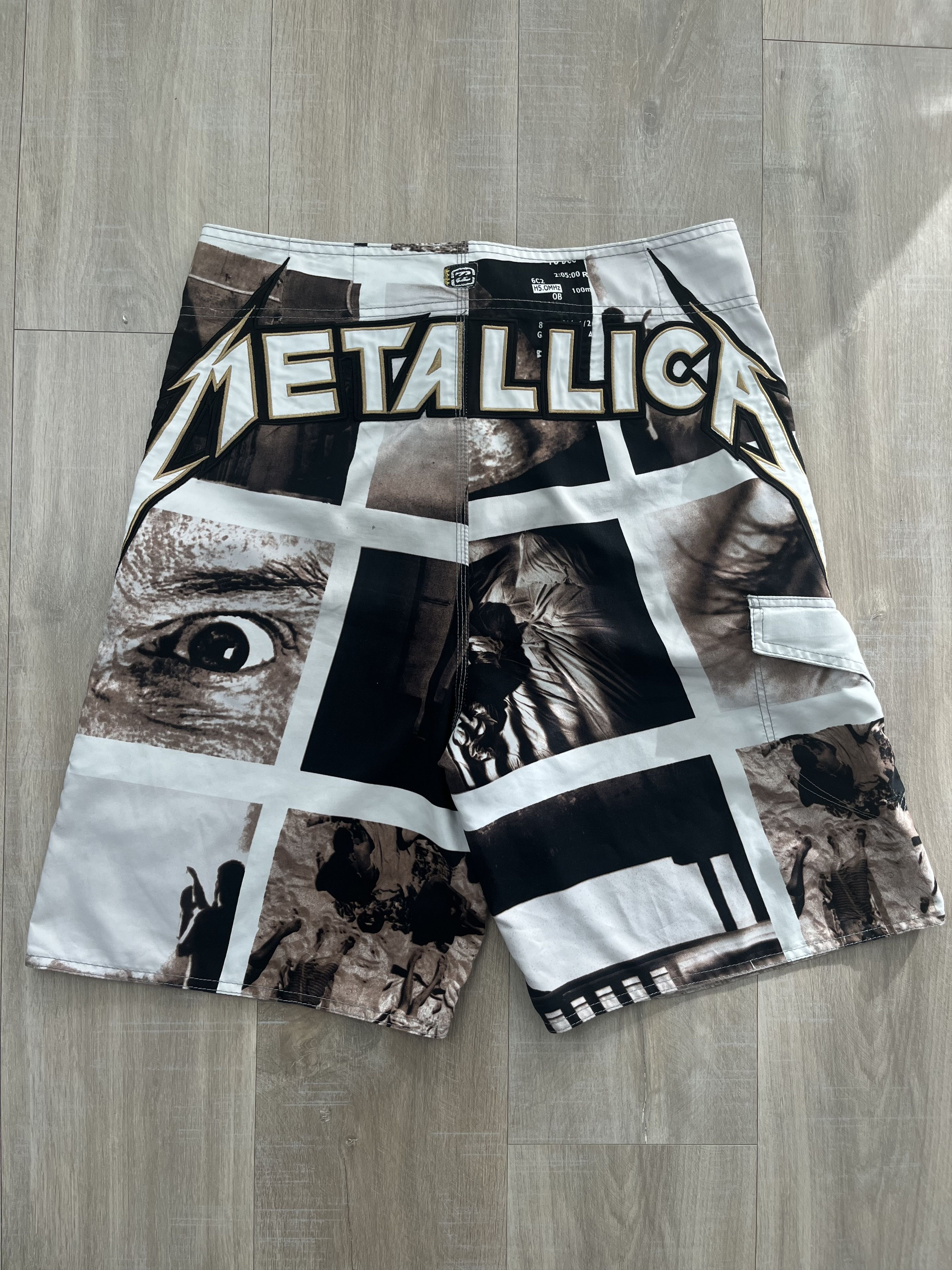 Billabong Metallica x Billabong BoarShorts Size 34 Band Swim Rare Size US 34 / EU 50 - 2 Thumbnail