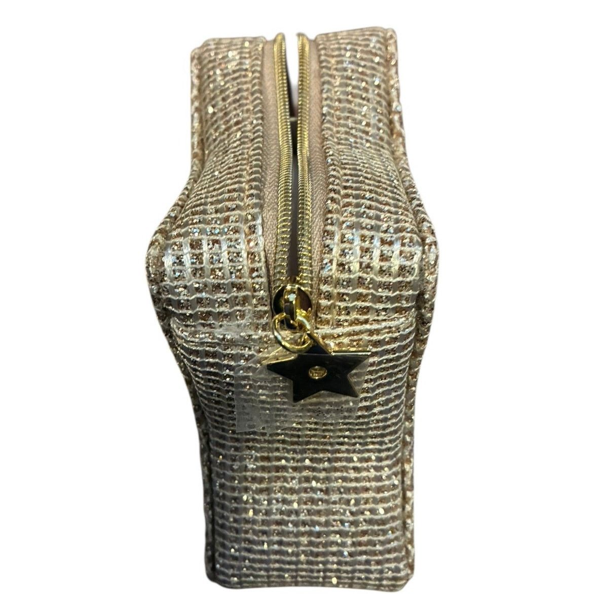 Christian Dior Monsieur Christian Dior Pouch Star Gold Exclusive 2025 Makeup Bag Size ONE SIZE - 4 Thumbnail