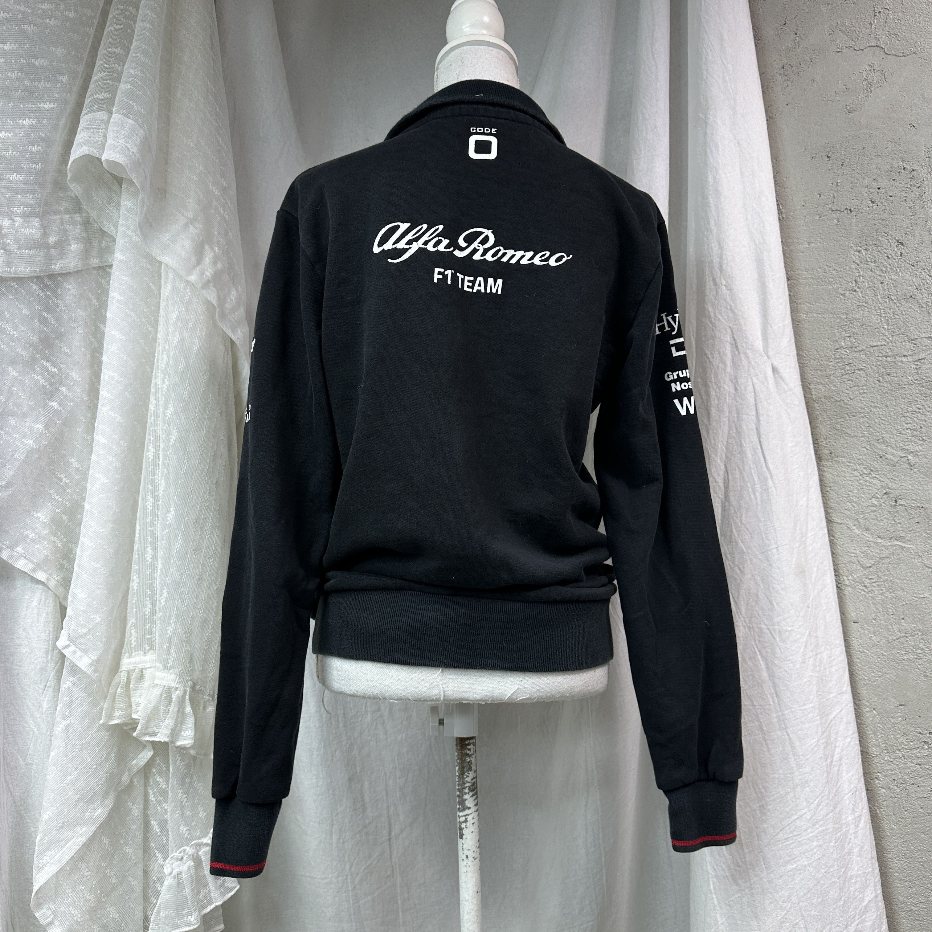 Vintage Vintage Moto Sporty Alfa Romeo F1 Racing Zip Hoodie Y2K Size US M / EU 48-50 / 2 - 8 Thumbnail