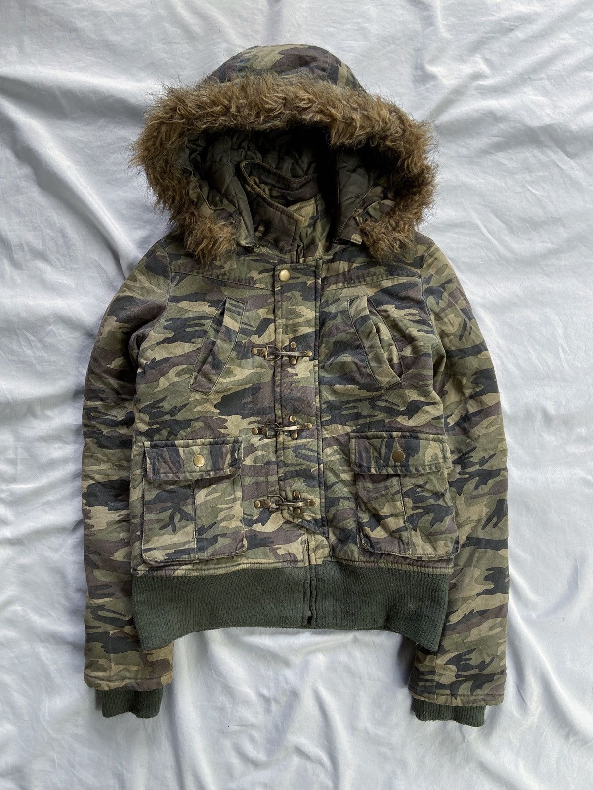 PPFM U.T.D ARMY BONO FAUX FUR JACKET Size US S / EU 44-46 / 1 - 1 Thumbnail