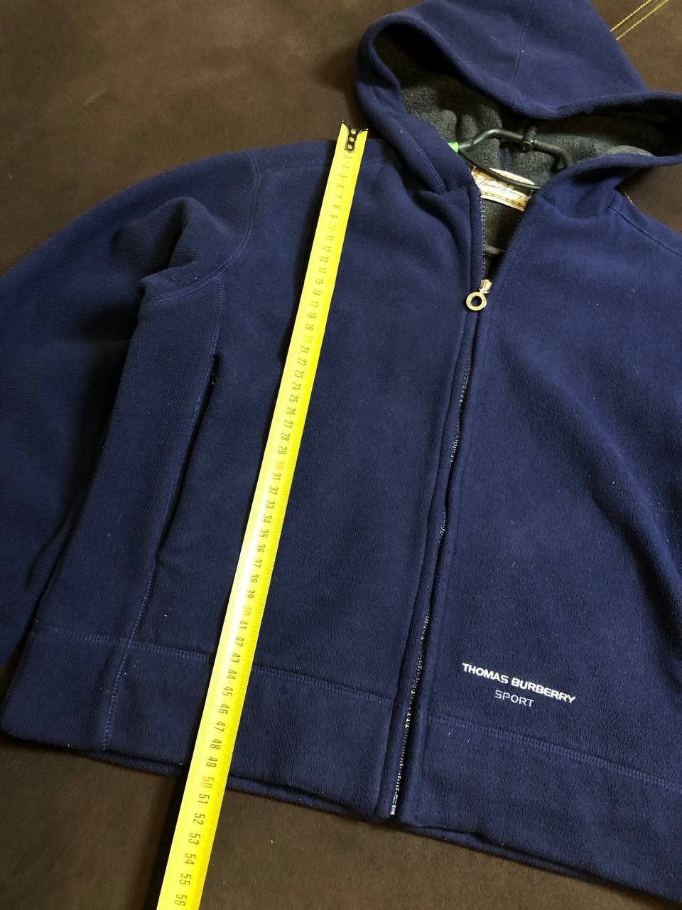 Burberry Burberry vintage crazy Y2K hoodie zip blue Thomas Burberry Size L / US 10 / IT 46 - 10 Thumbnail