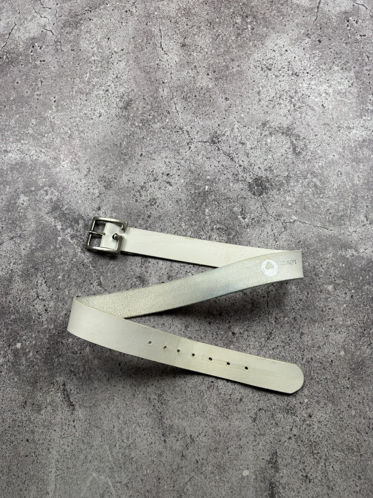 Japanese Brand 00’s NUMBER NINE STYLE G GANG LEATHER RARE Y2K BELT VINTAGE Size ONE SIZE - 5 Thumbnail