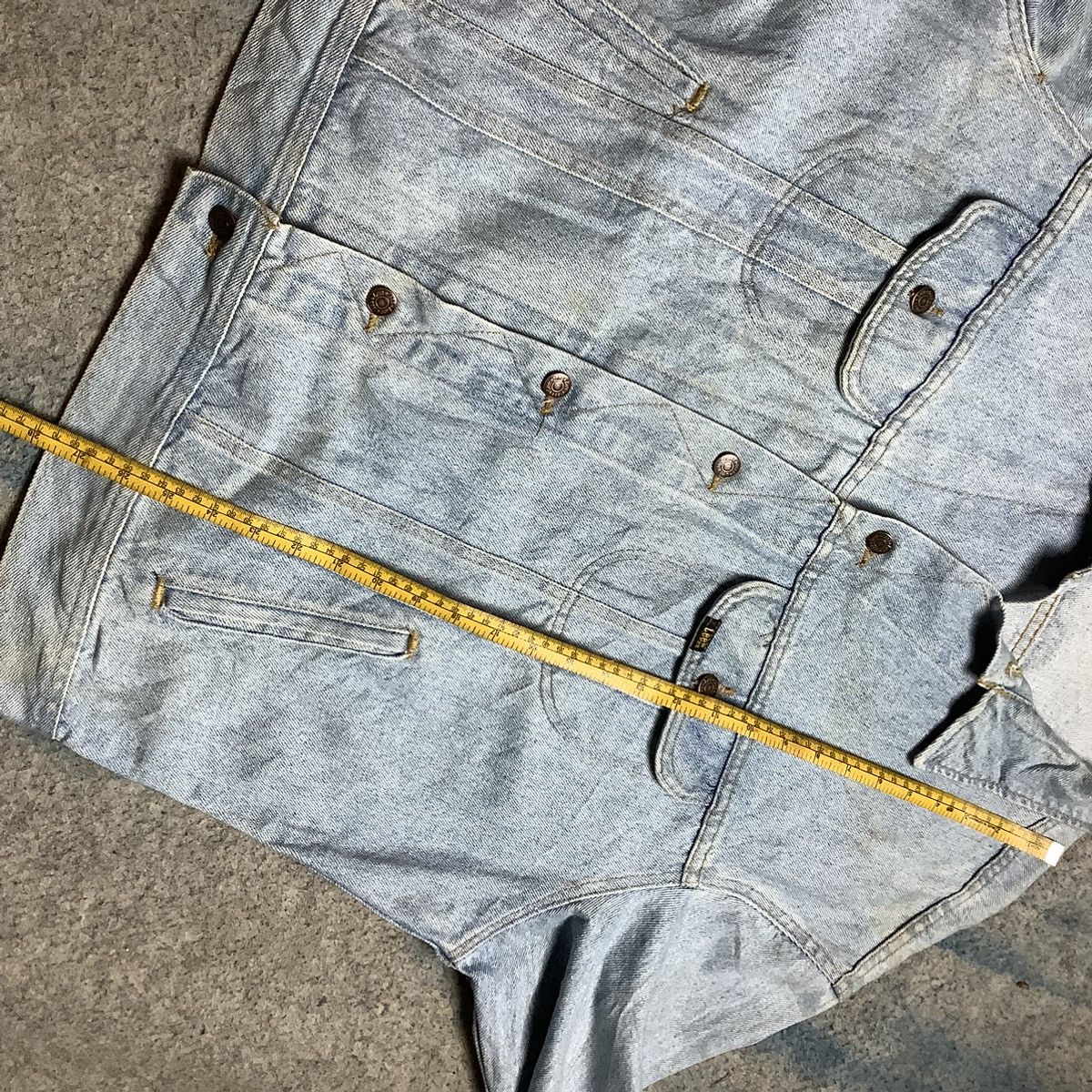 Lee × Vintage 90s Vintage Lee Blue Denim Jacket Size US XL / EU 56 / 4 - 13 Thumbnail