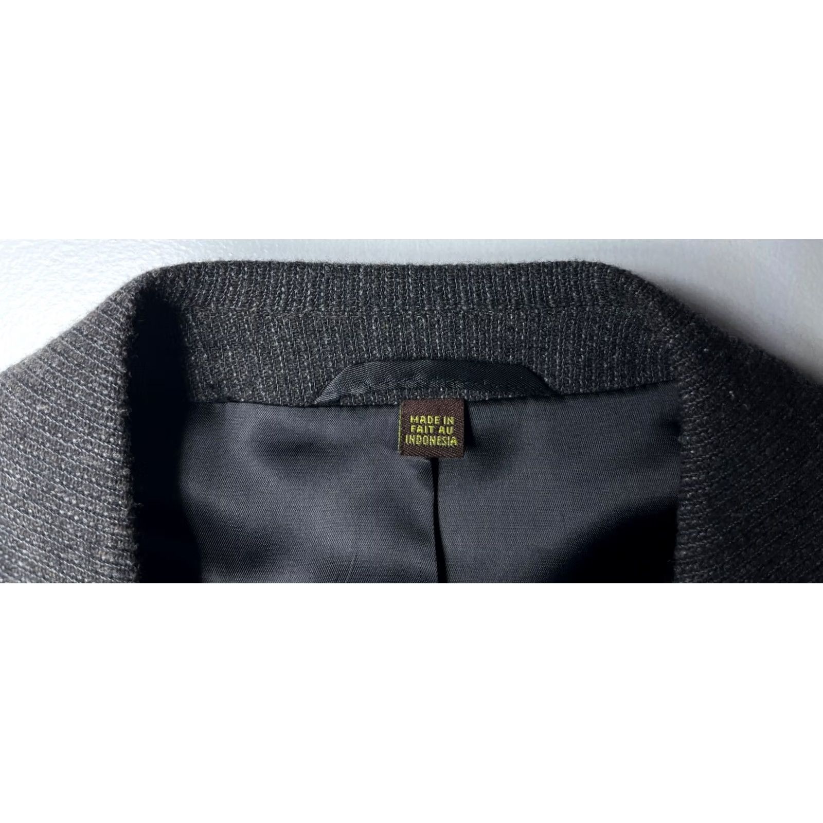 Vintage Men's Kroon Luxury Blazer Jacket Wool Cashmere Blend Elbow Patches Sz 40 R Size 40R - 6 Thumbnail