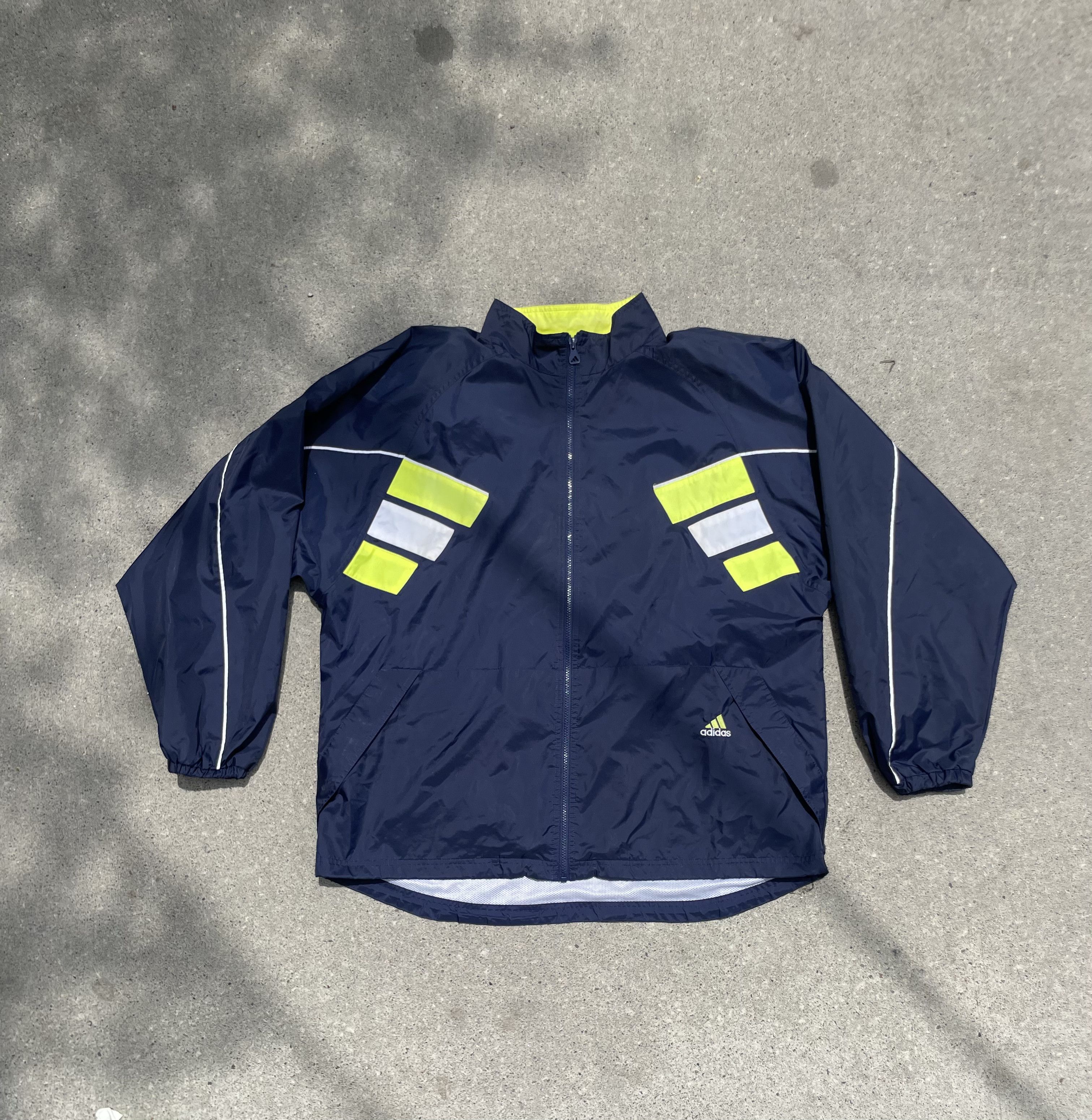 Adidas × Vintage Vintage Adidas Windbreaker Size US XL / EU 56 / 4 - 2 Thumbnail