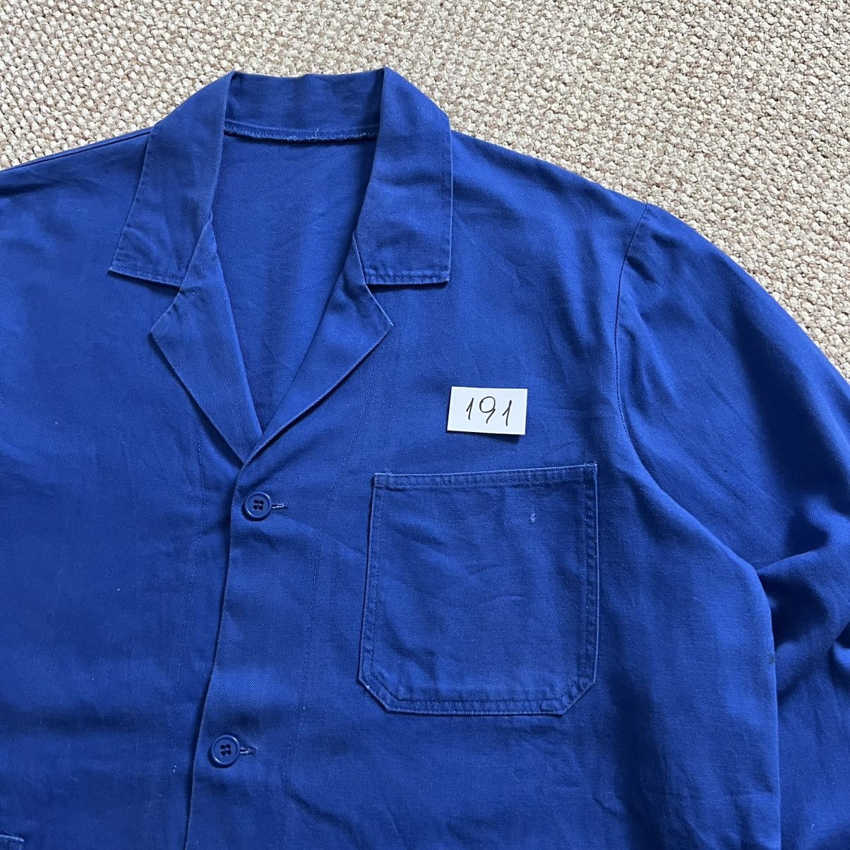 Vintage French vintage stained works jacket Size US L / EU 52-54 / 3 - 7 Thumbnail