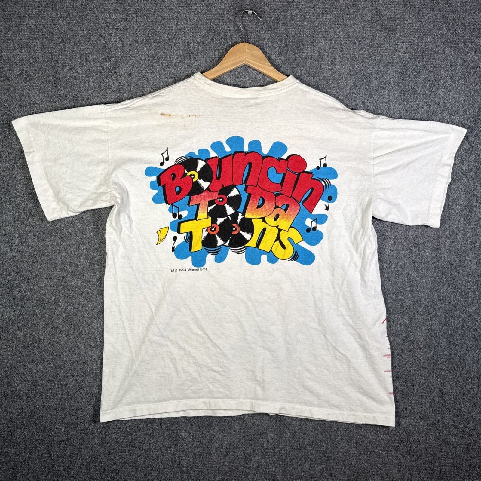 Warner Bros Vintage Tiny Toons Shirt Adult XL AOP 90s FREEZE Warner Bros Size US XL / EU 56 / 4 - 5 Thumbnail