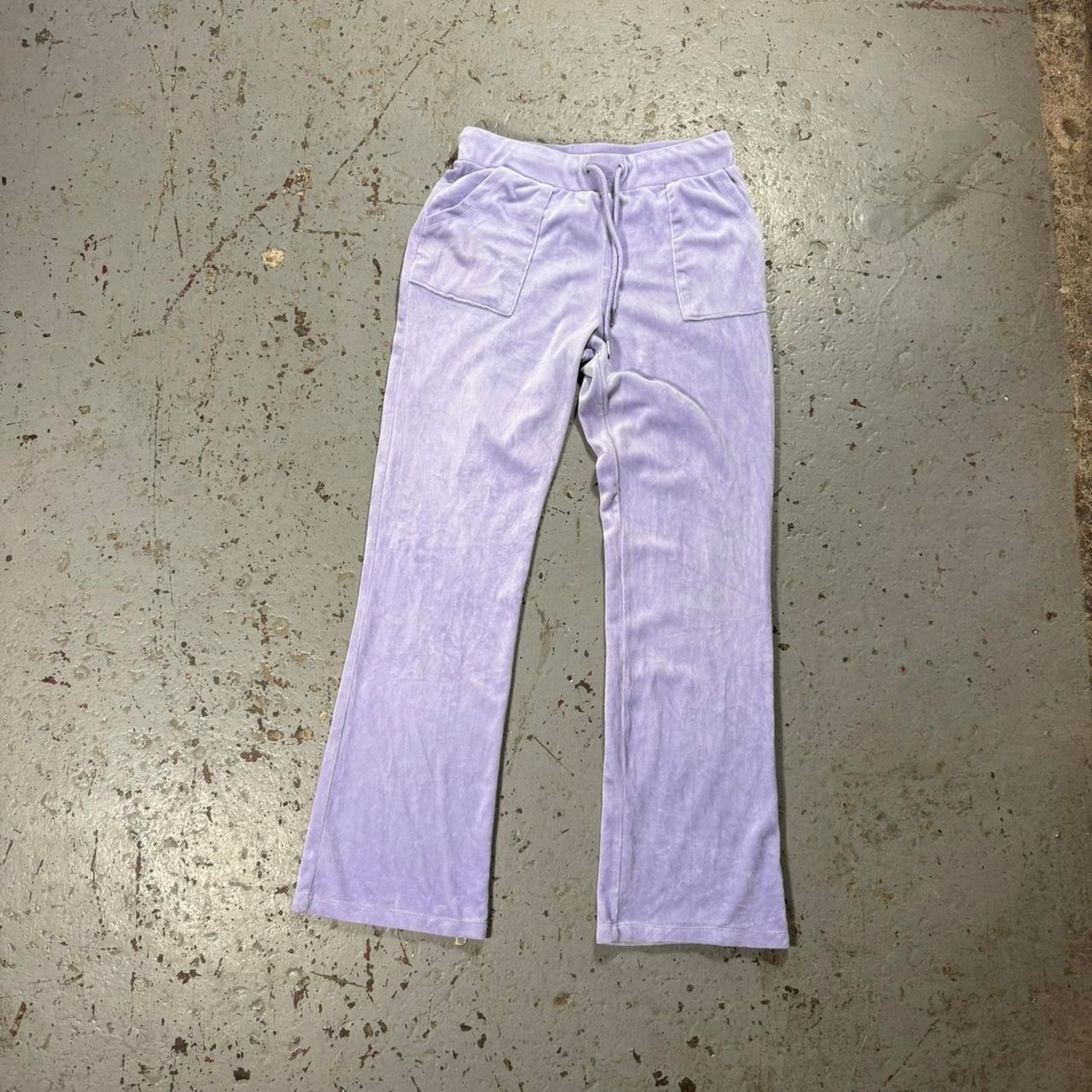 Other Lilac velvet flare pants Size 28" / US 6 / IT 42 - 4 Thumbnail
