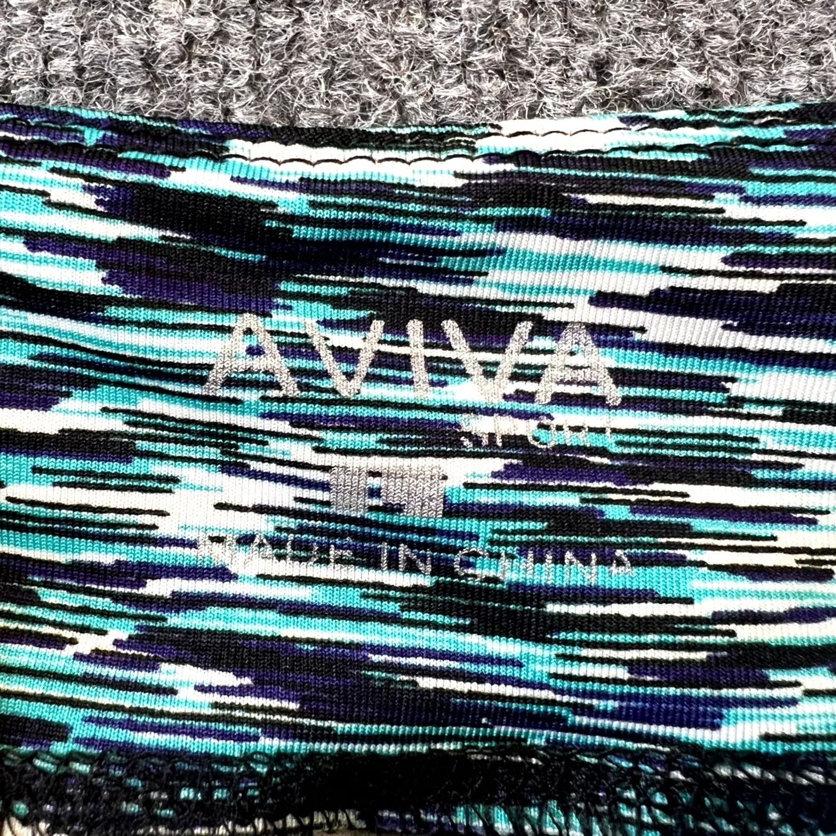 Vintage Aviva Ankle Womens L Black Legging Women Polyester Sports Gym Yoga Workout Stretch Size 36" / US 14 / IT 50 - 5 Thumbnail