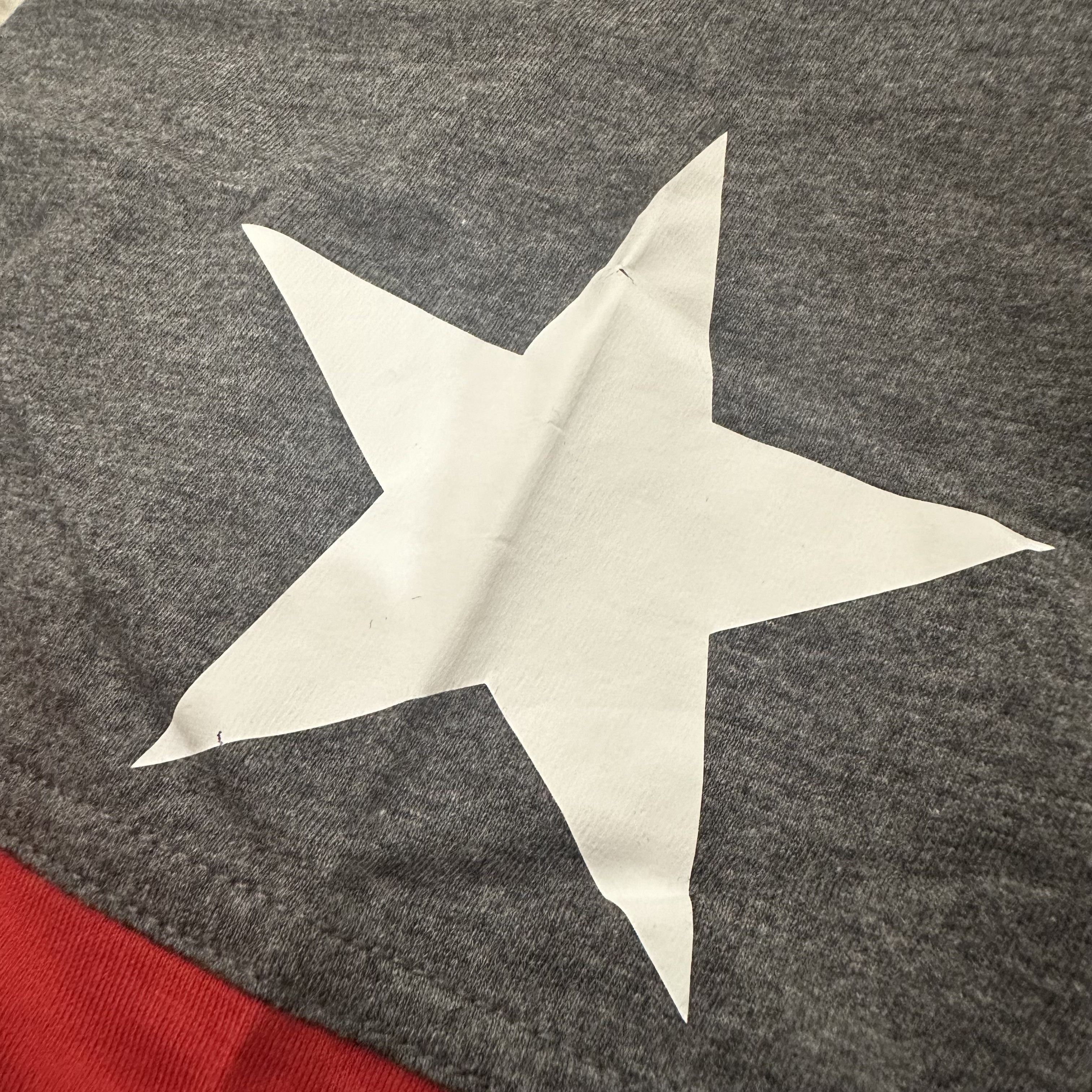 Givenchy Givenchy Tisci-Era Grey and Black Tee Star Tee Size US XL / EU 56 / 4 - 4 Thumbnail