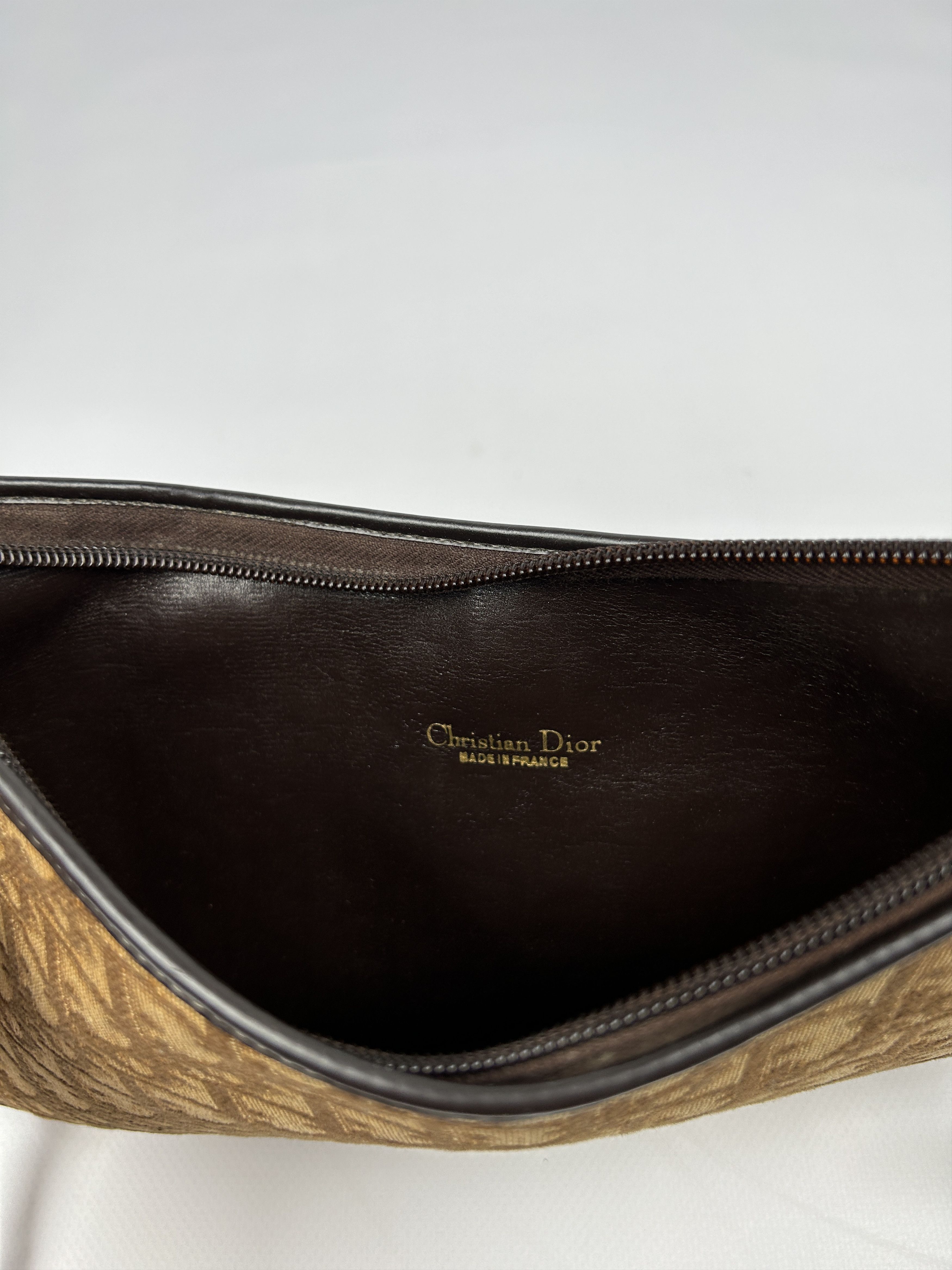 Dior Vintage 80s Dior trotter oblique monogram rope shoulder bag Size ONE SIZE - 23 Thumbnail