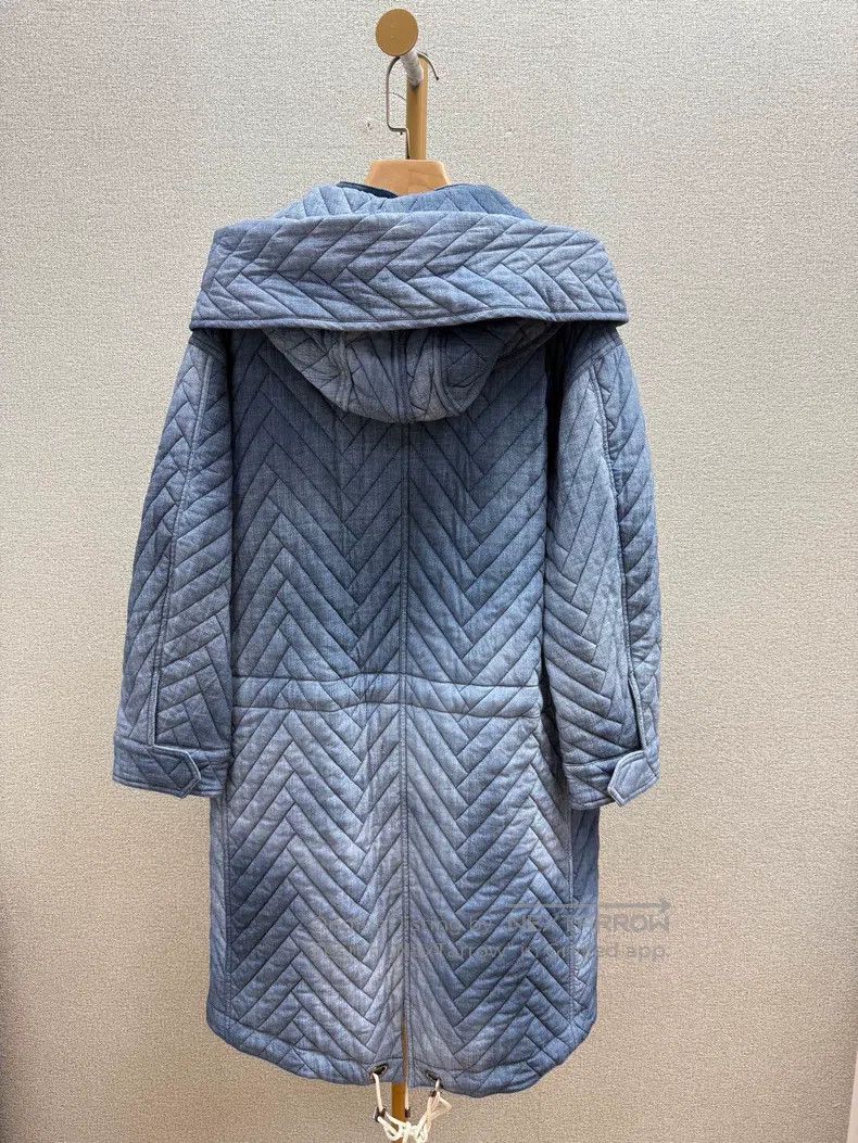 Fendi Fendi Long cotton padded coat Size 4XL / US 24-26 - 2 Thumbnail