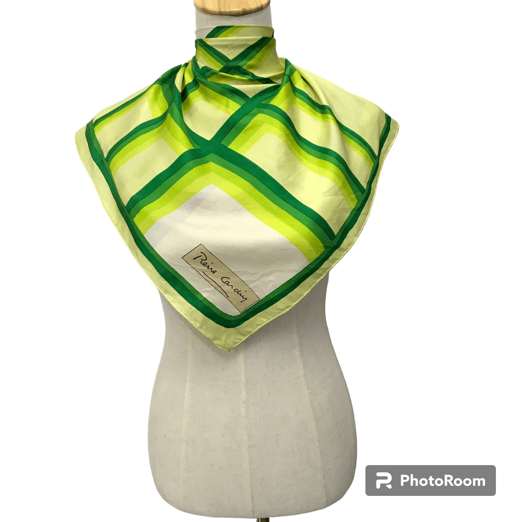 Pierre Cardin Pierre Cardin Silk Scarf M76 Size ONE SIZE - 1 Thumbnail
