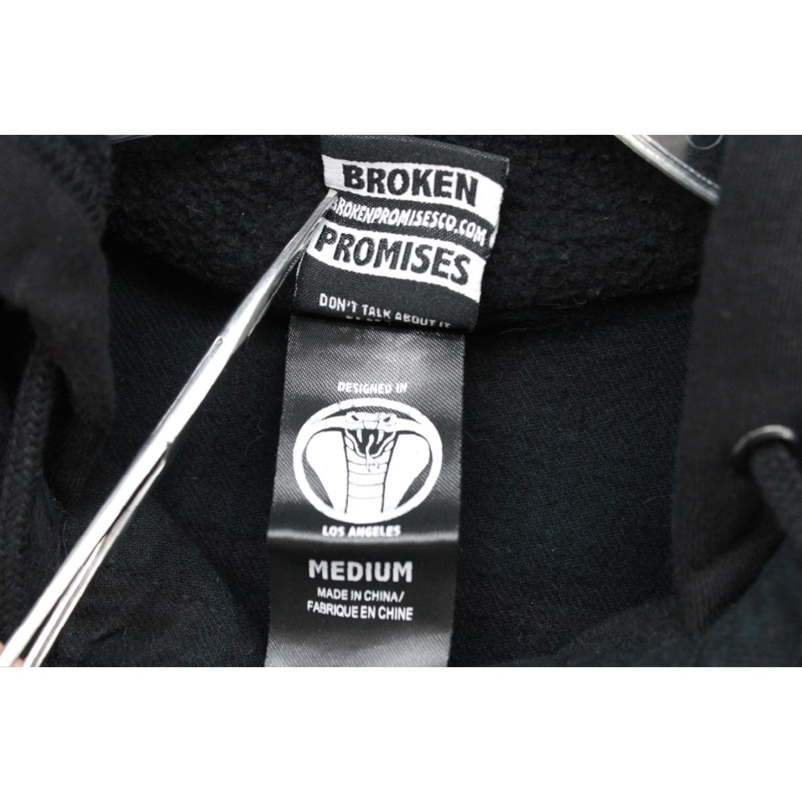Broken Promises Co. VINTAGE Broken Promises Grim Reaper Hoodie Flannel Shirt Mens M Black Green Plaid Goth Hoodie Button-Up Casual City Gothic Grunge 90s Mens Size US M / EU 48-50 / 2 - 6 Thumbnail