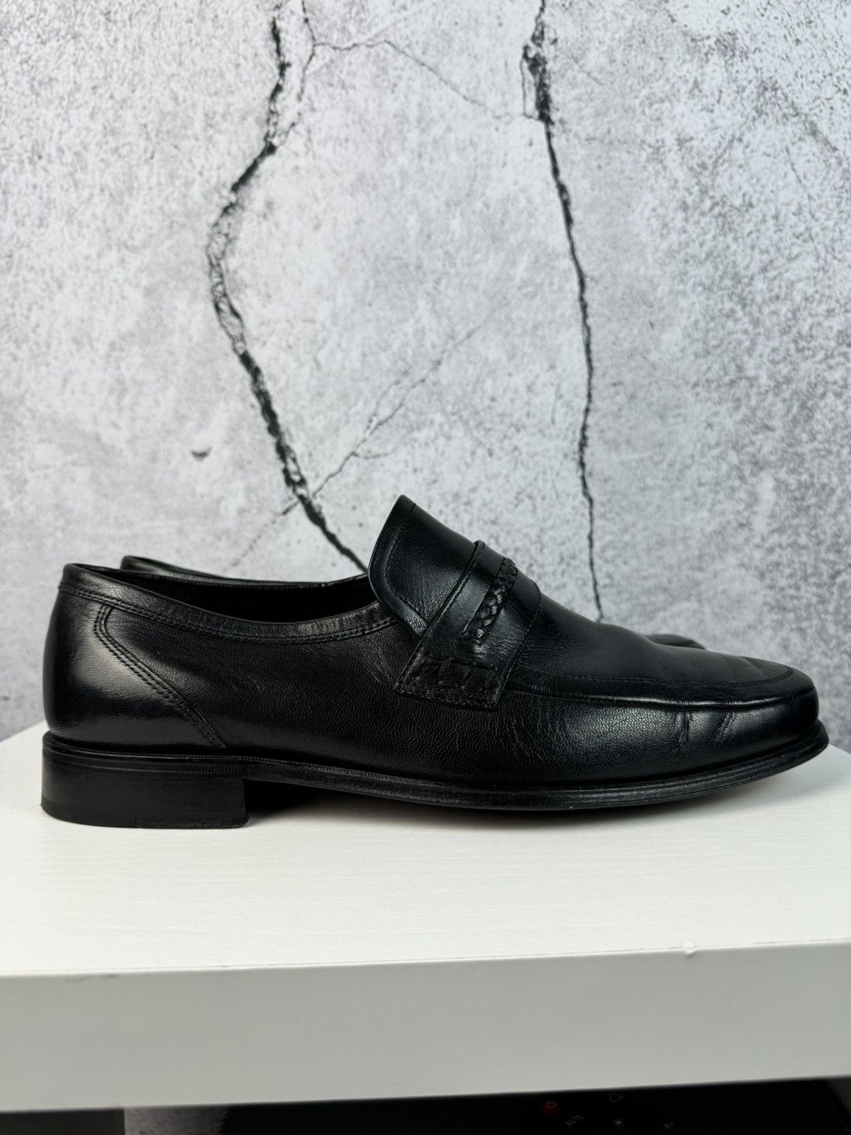 Leather Vintage Luxury Leather Casual Loafers Hype Rare Y2k Size US 11 / EU 44 - 2 Thumbnail