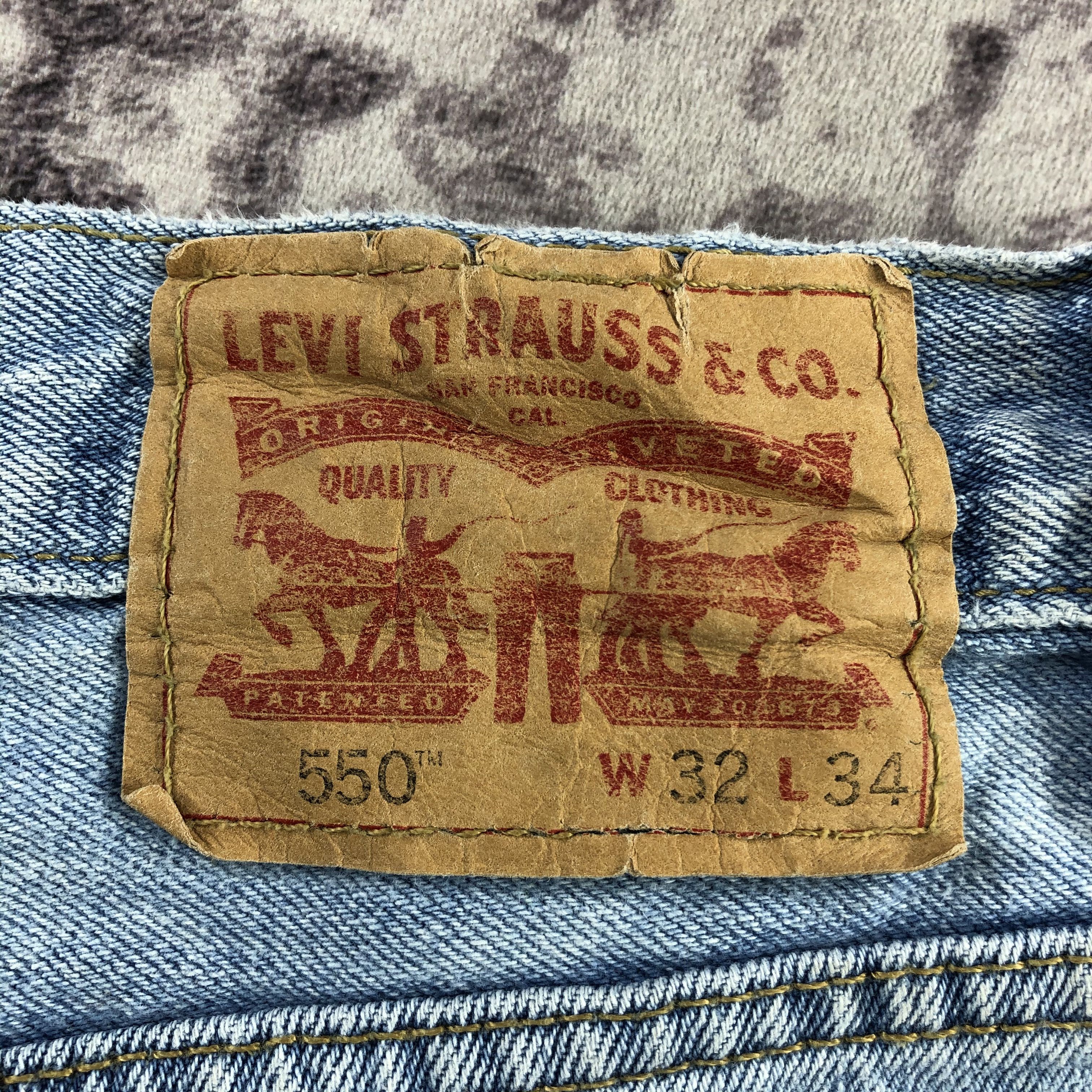 Levi's × Vintage Vintage Light Wash Levis 550 Jeans-JM2827 Size US 29 - 7 Thumbnail