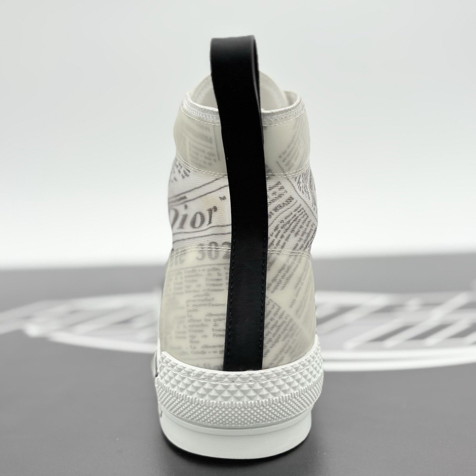Dior Dior B23 High ' Newsprint ' | SUPER CLEAN! Size US 12 / EU 45 - 9 Thumbnail