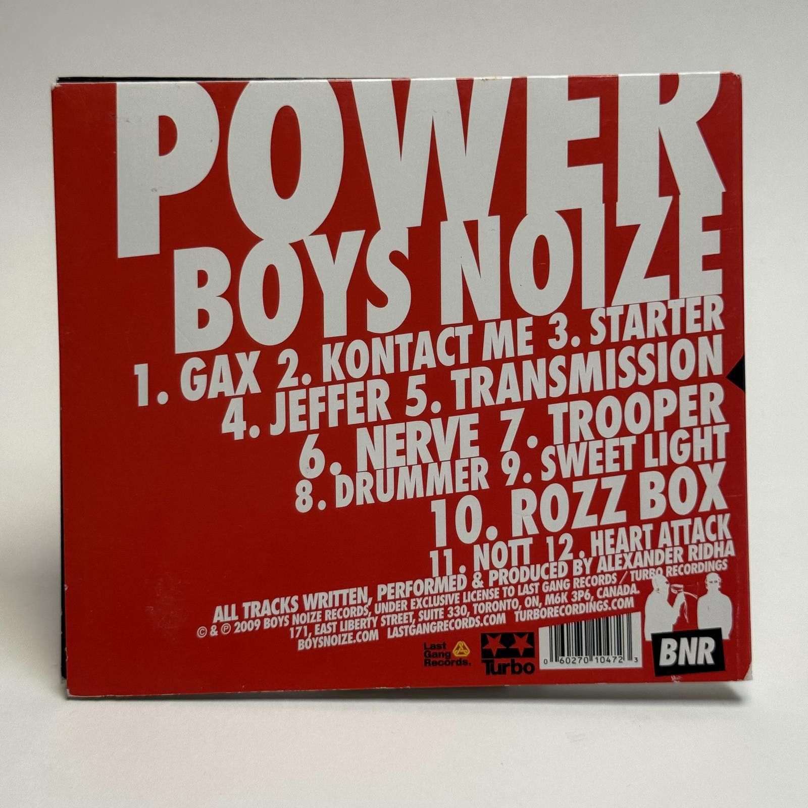 Designer Boys Noize - Power CD 2009 Album CIB Size ONE SIZE - 3 Thumbnail
