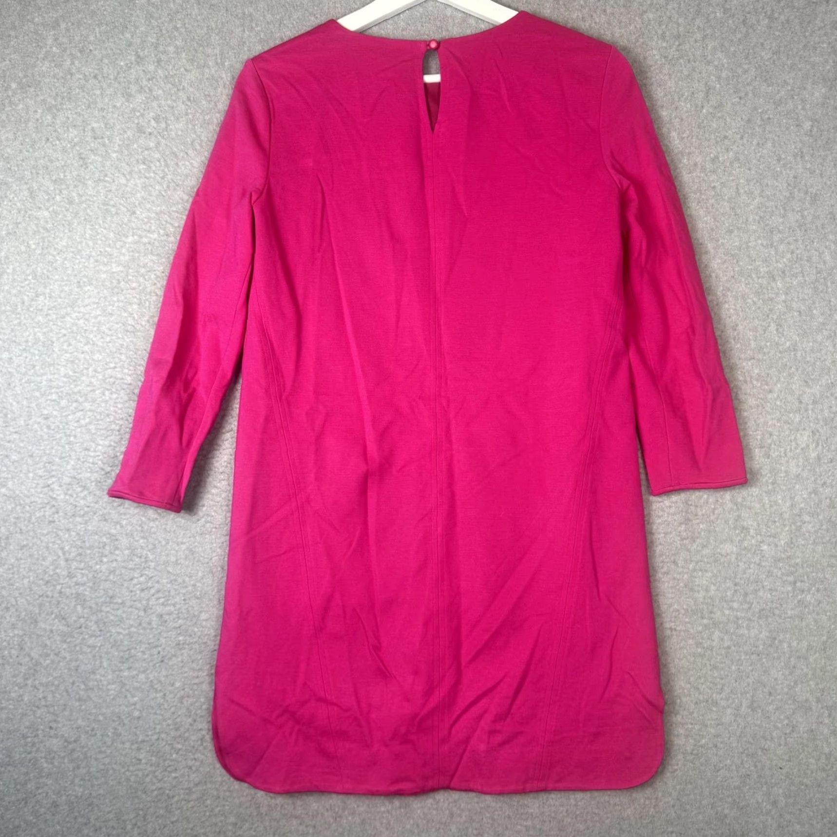Tibi Tibi Pink A-Line Midi Skirt Women Small 3/4 Sleeve Lagenlook Knee Length Womens Size 28" / US 6 / IT 42 - 7 Thumbnail