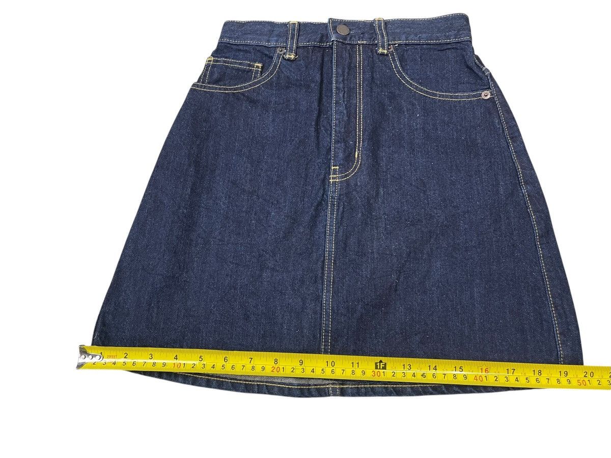 GU Vintage GU Mini Skirt Streetwear Size 24" / US 00 / IT 34 - 5 Thumbnail
