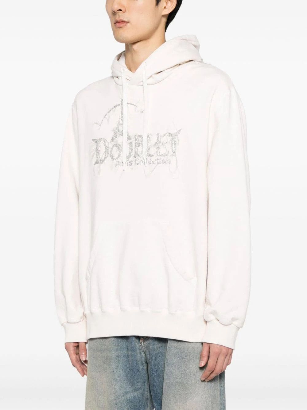 Doublet o1mris0824 Embroidery Hoodie in White Size US S / EU 44-46 / 1 - 8 Thumbnail
