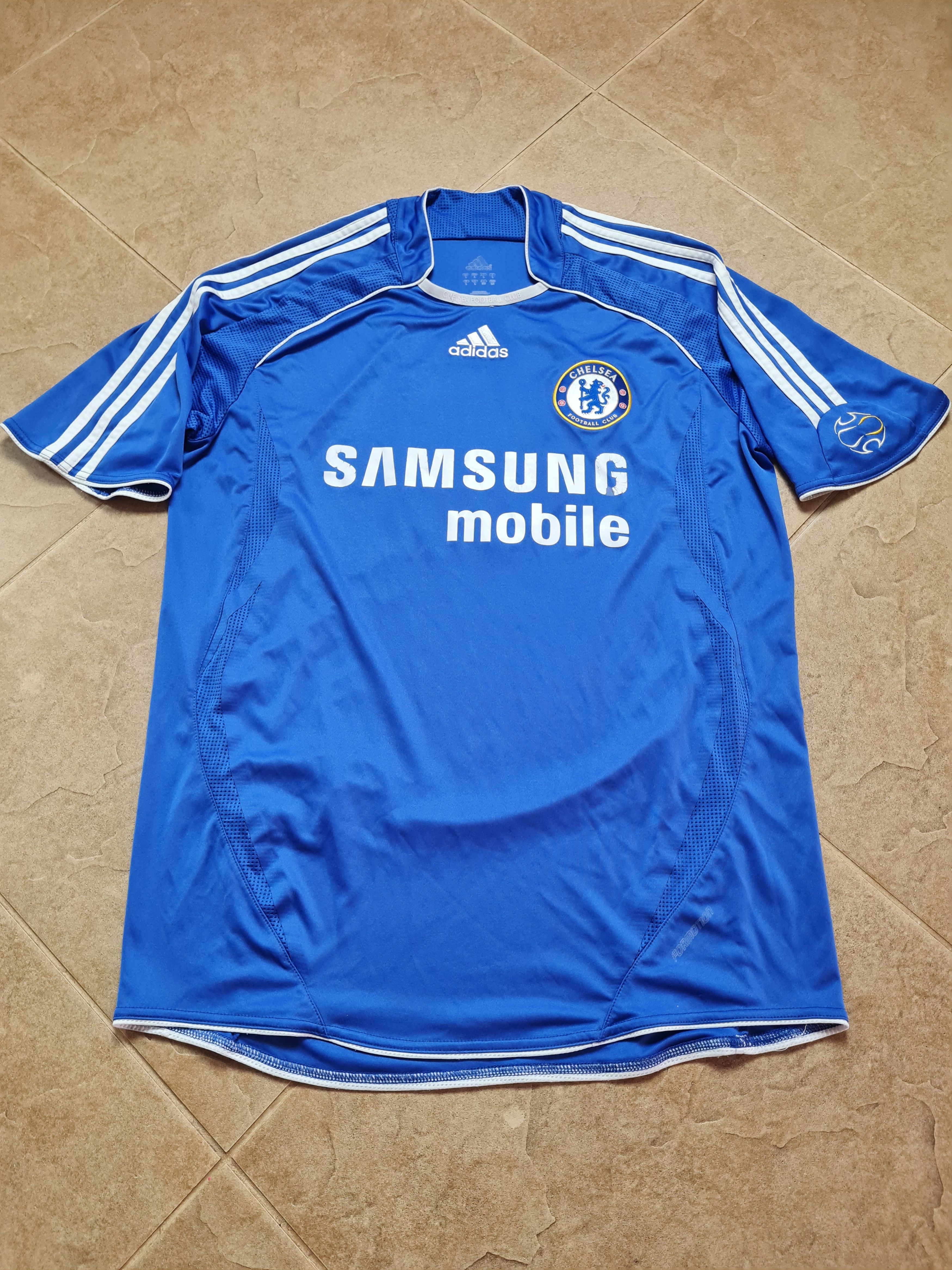 Adidas Football Jersey Adidas Chelsea 2006-2008 Soccer Shirt #9 Size US L / EU 52-54 / 3 - 9 Thumbnail