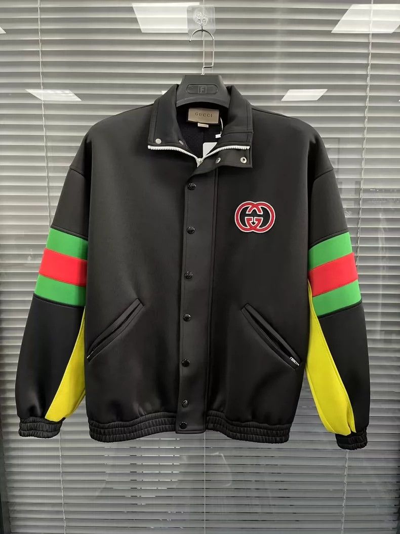Gucci Gucci Double G embroidered zipper jacket 2502-Nextarrow Size US M / EU 48-50 / 2 - 1 Thumbnail