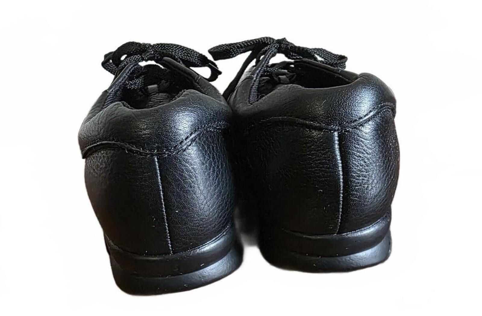 Supreme Supremes Black Leather Upper Comfort Walking Shoes Size 7WW Size US 7 / IT 37 - 10 Thumbnail